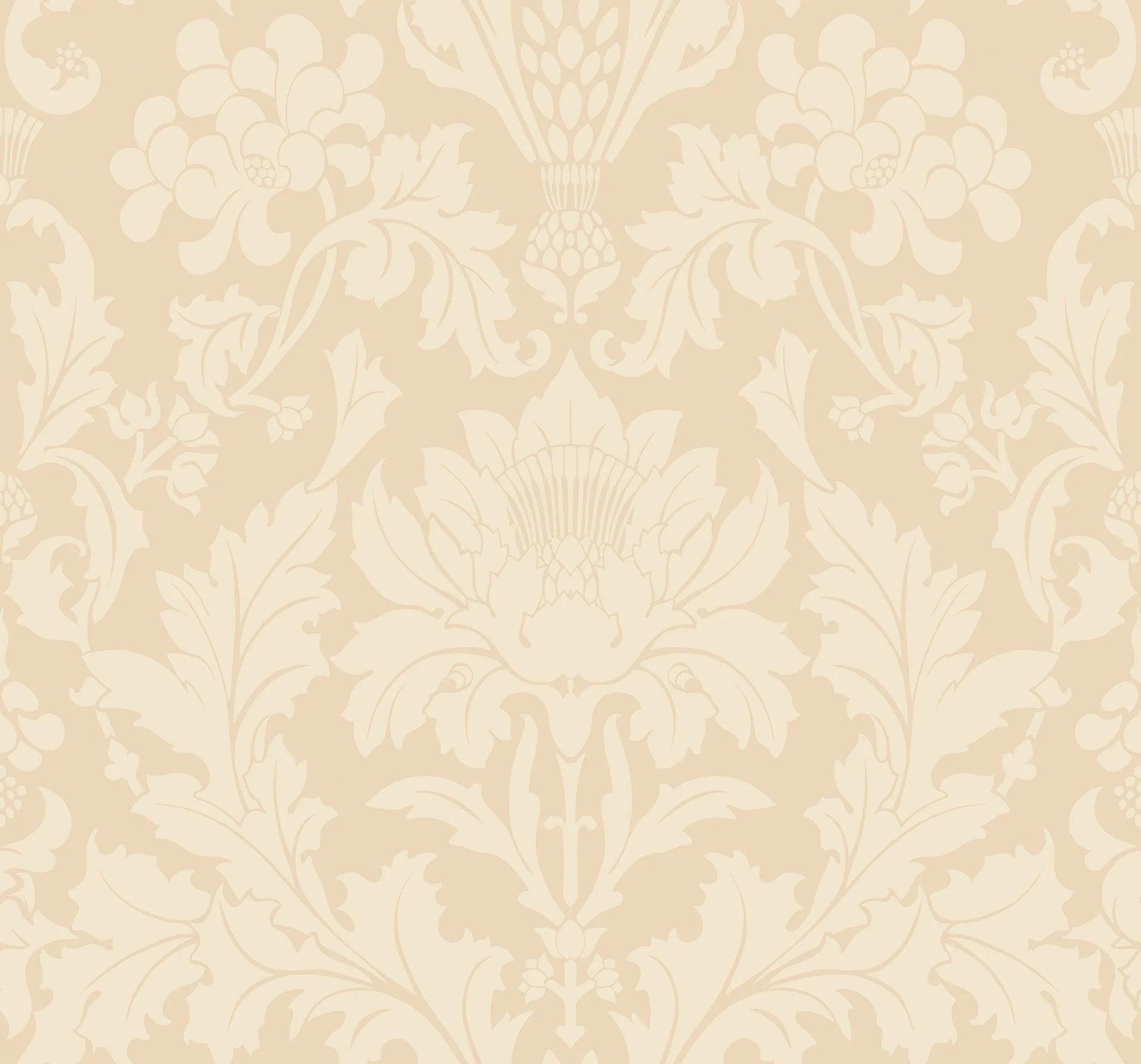 Tapeta MARIINSKY DAMASK - Fonteyn ciemny krem Cole & Son Eye on Design