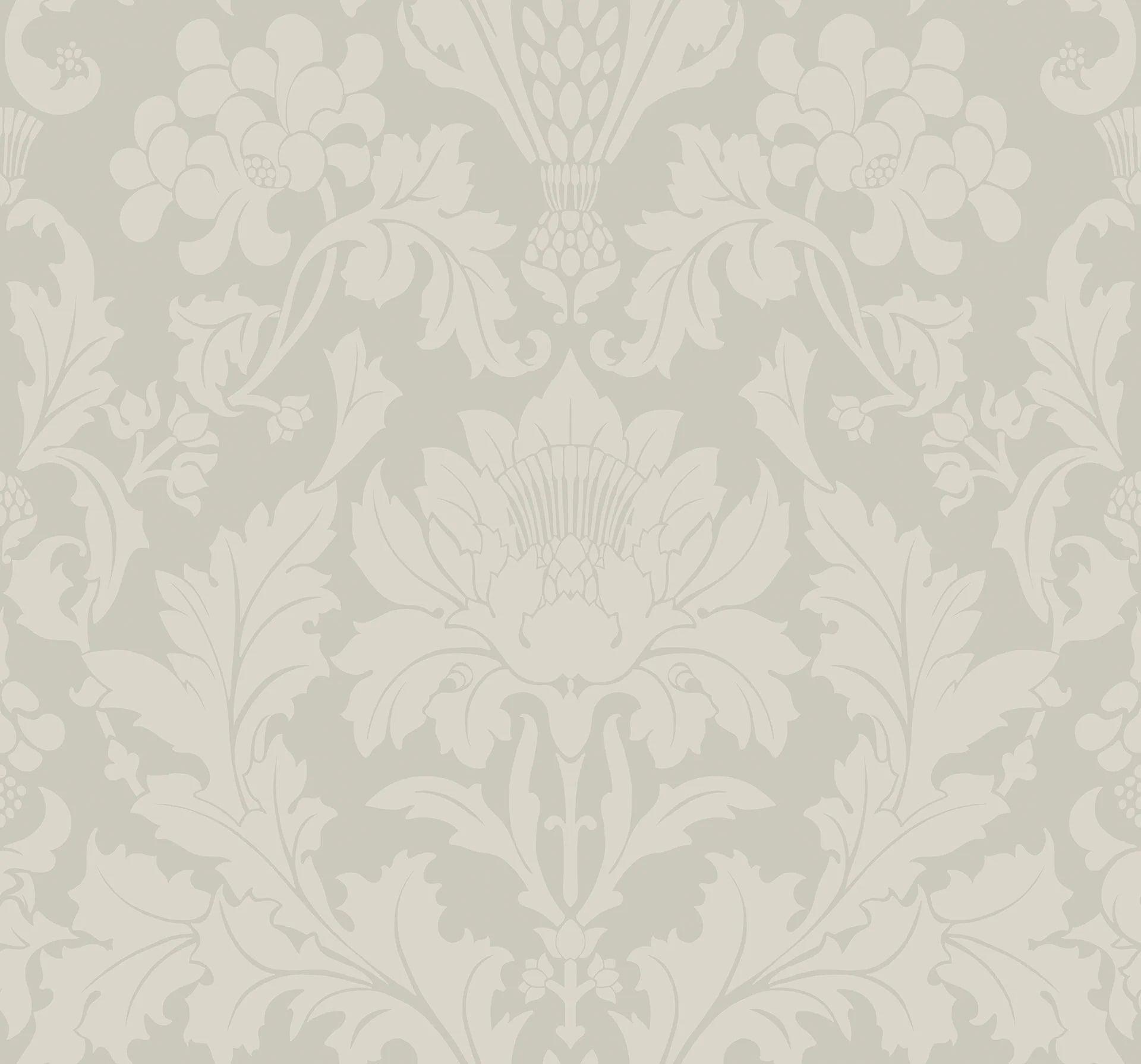 Tapeta MARIINSKY DAMASK - Fonteyn jasna oliwka Cole & Son Eye on Design