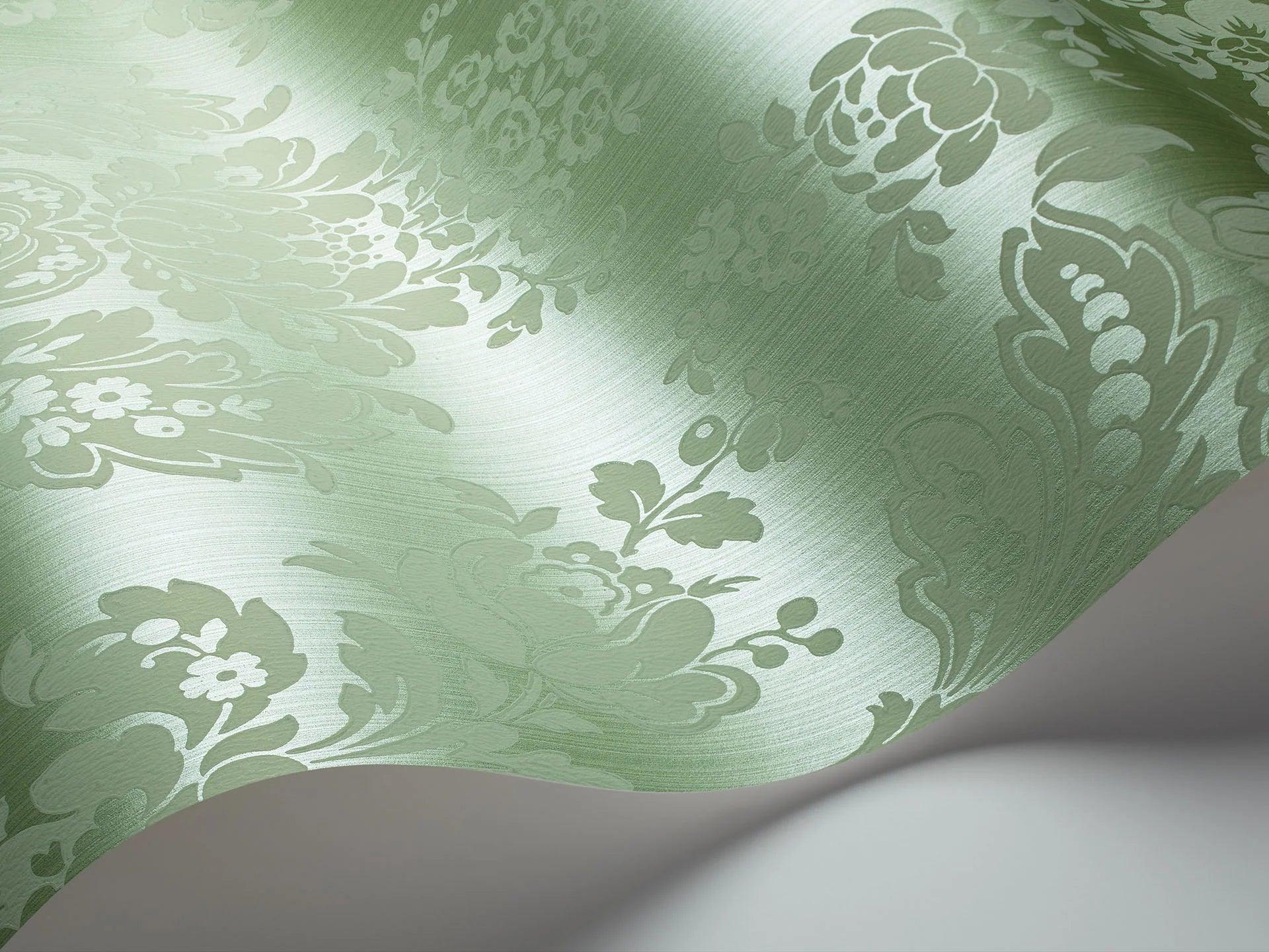 Tapeta MARIINSKY DAMASK - Giselle jasna zieleń Cole & Son Eye on Design