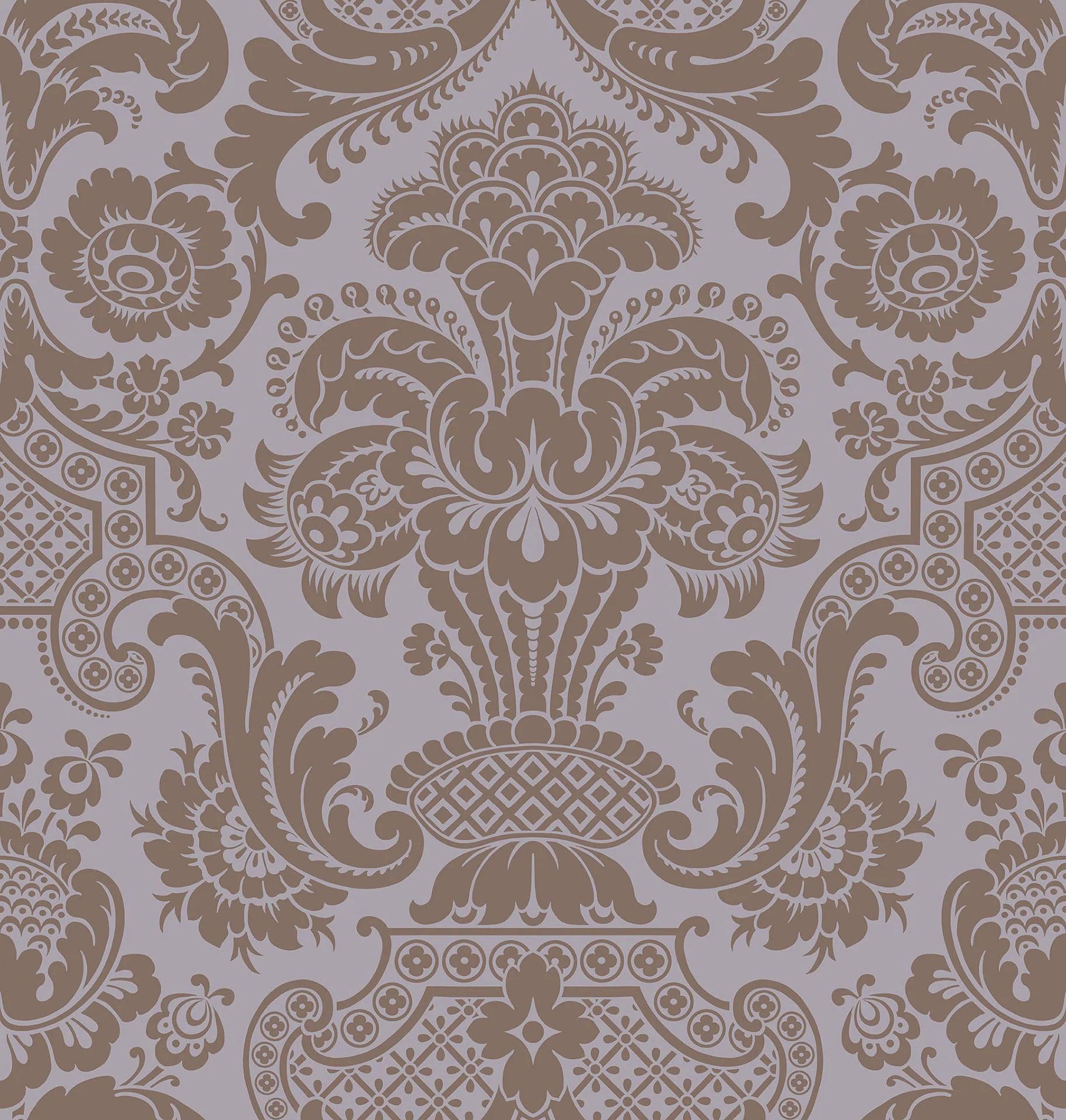 Tapeta MARIINSKY DAMASK - Petrouchka szary Cole & Son Eye on Design