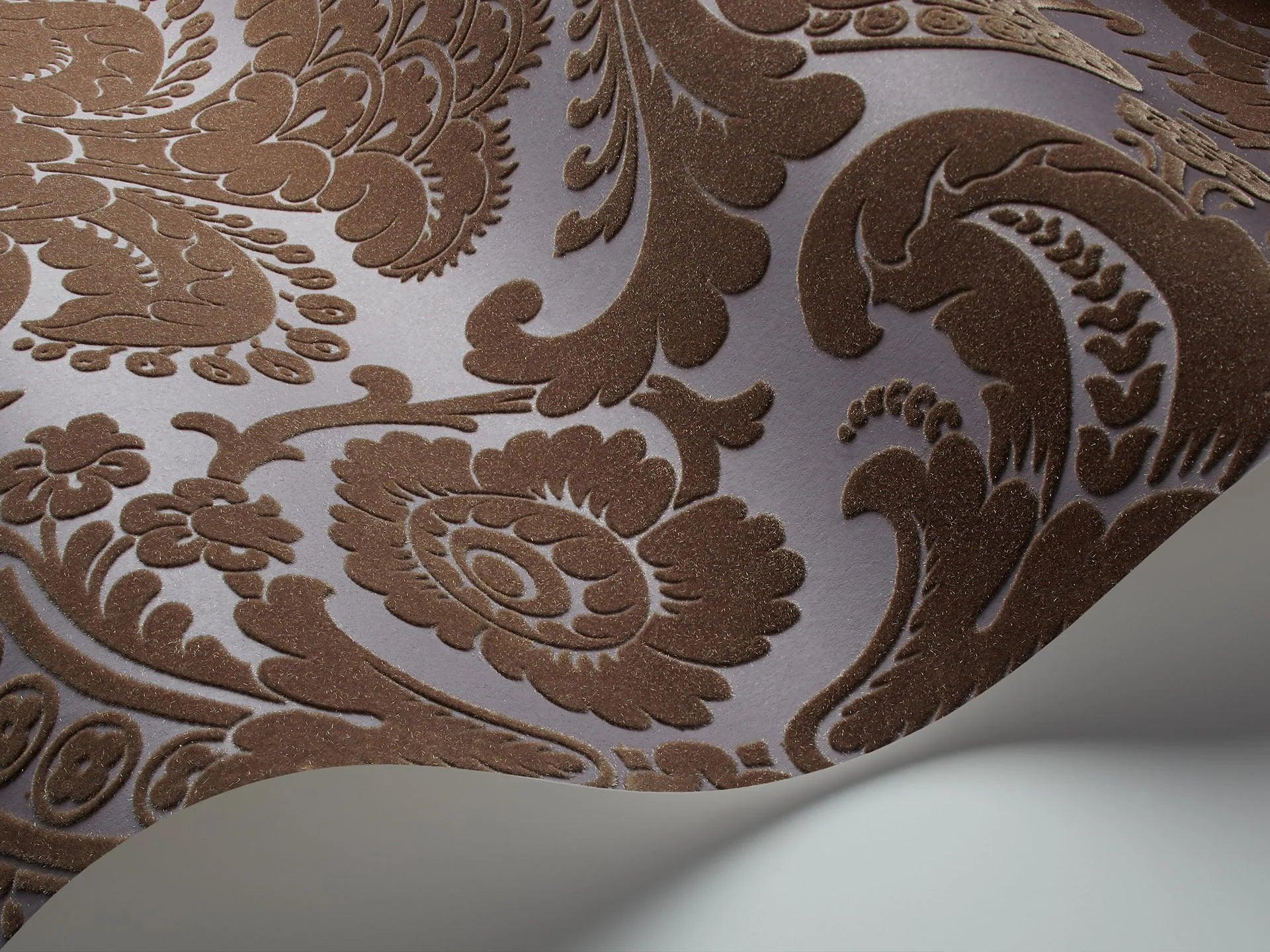 Tapeta MARIINSKY DAMASK - Petrouchka szary Cole & Son Eye on Design