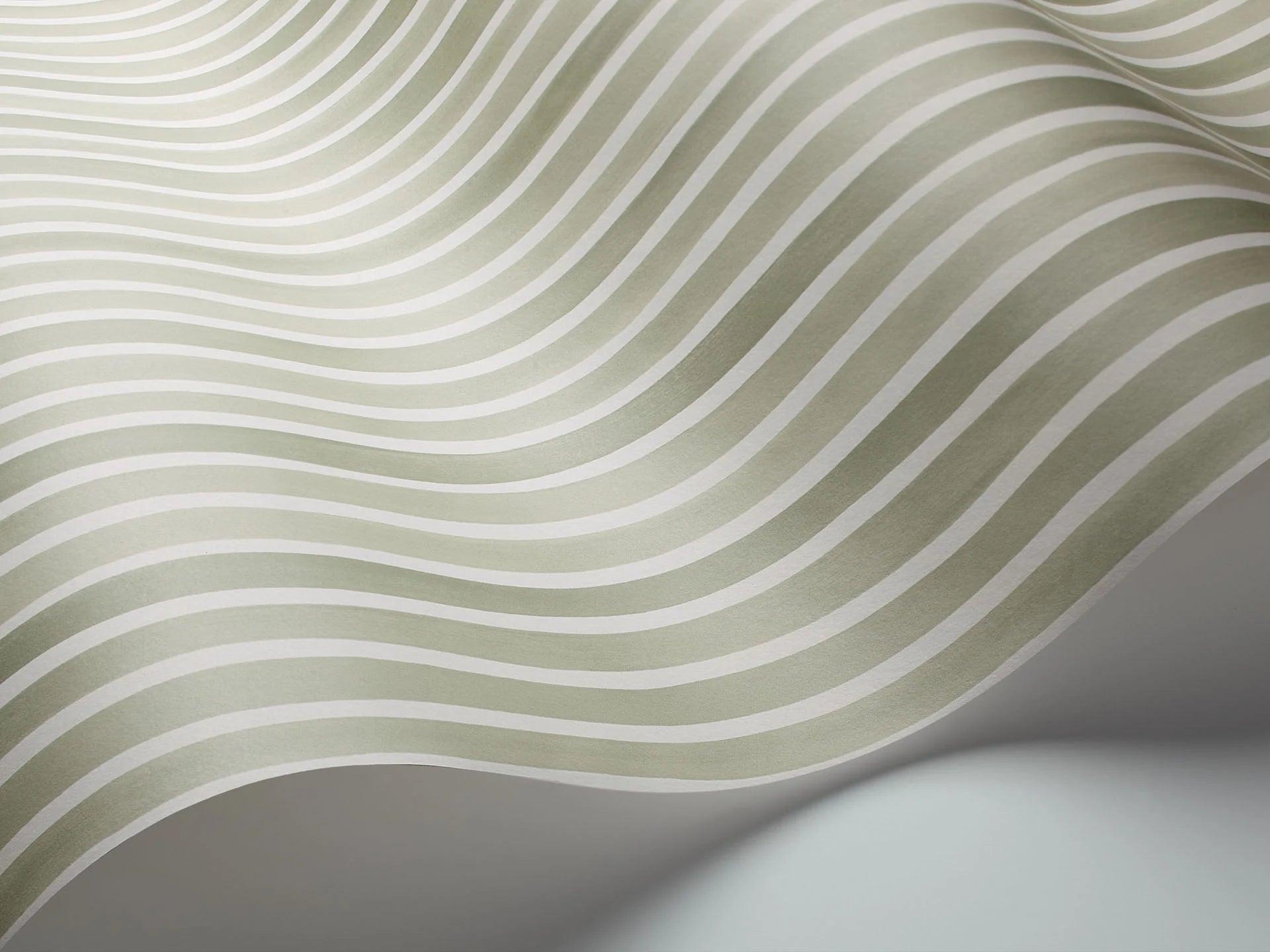 Tapeta MARQUEE STRIPES - Croquet Stripe zielony Cole & Son Eye on Design