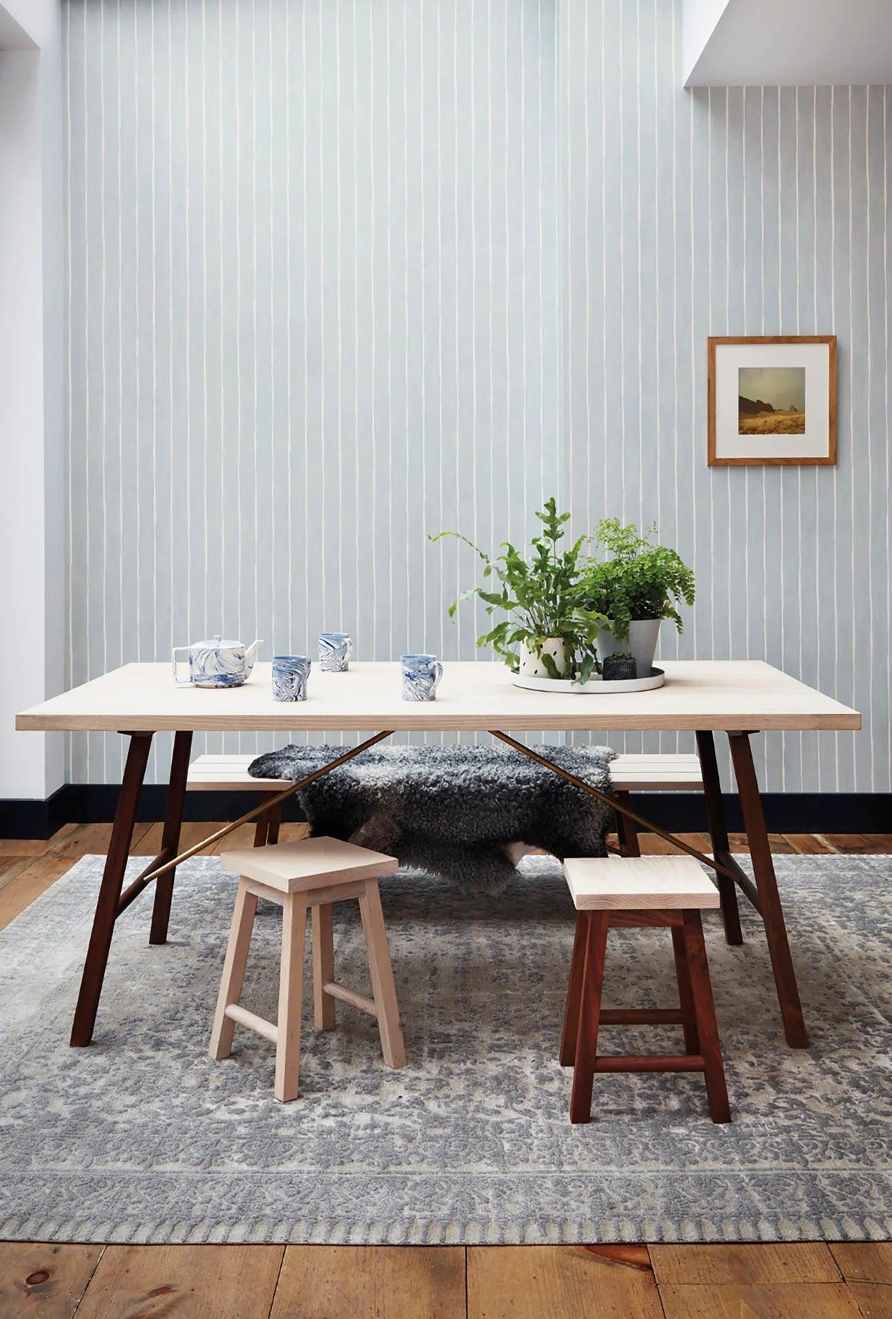 Tapeta MARQUEE STRIPES - Marquee Stripe niebieski Cole & Son Eye on Design