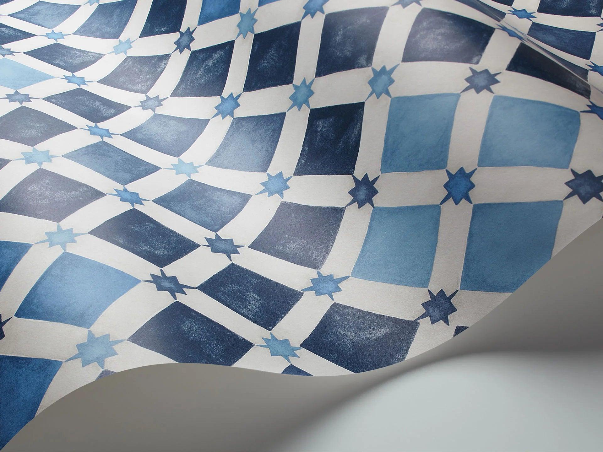 Tapeta MARTYN LAWRENCE BULLARD - Zellige niebieski Cole & Son Eye on Design