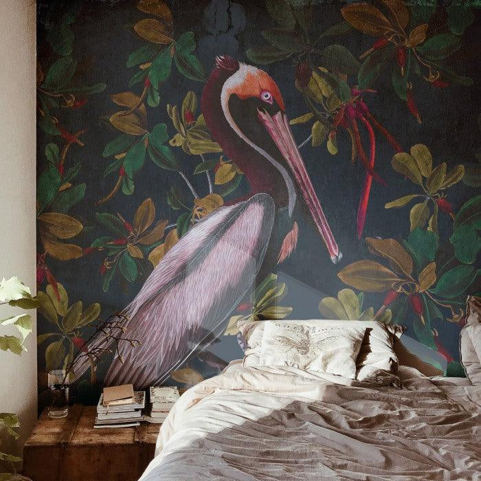 Tapeta NIGHT PELICANS Wallcolors Eye on Design