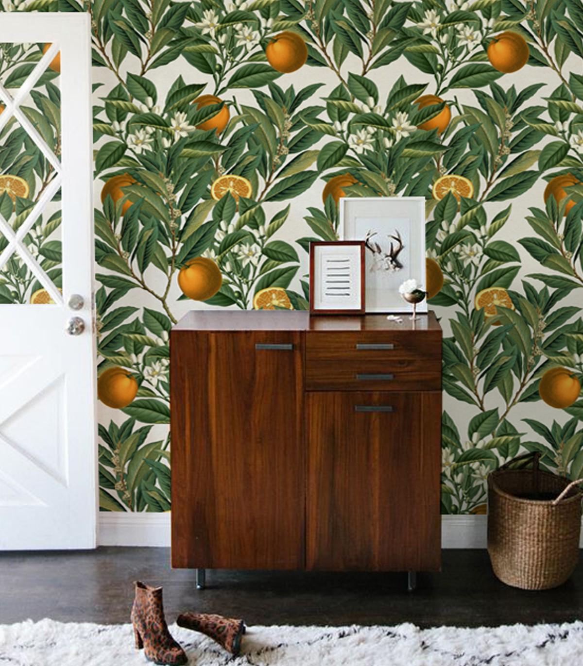 Tapeta ORANGE TREE Wallcolors Eye on Design