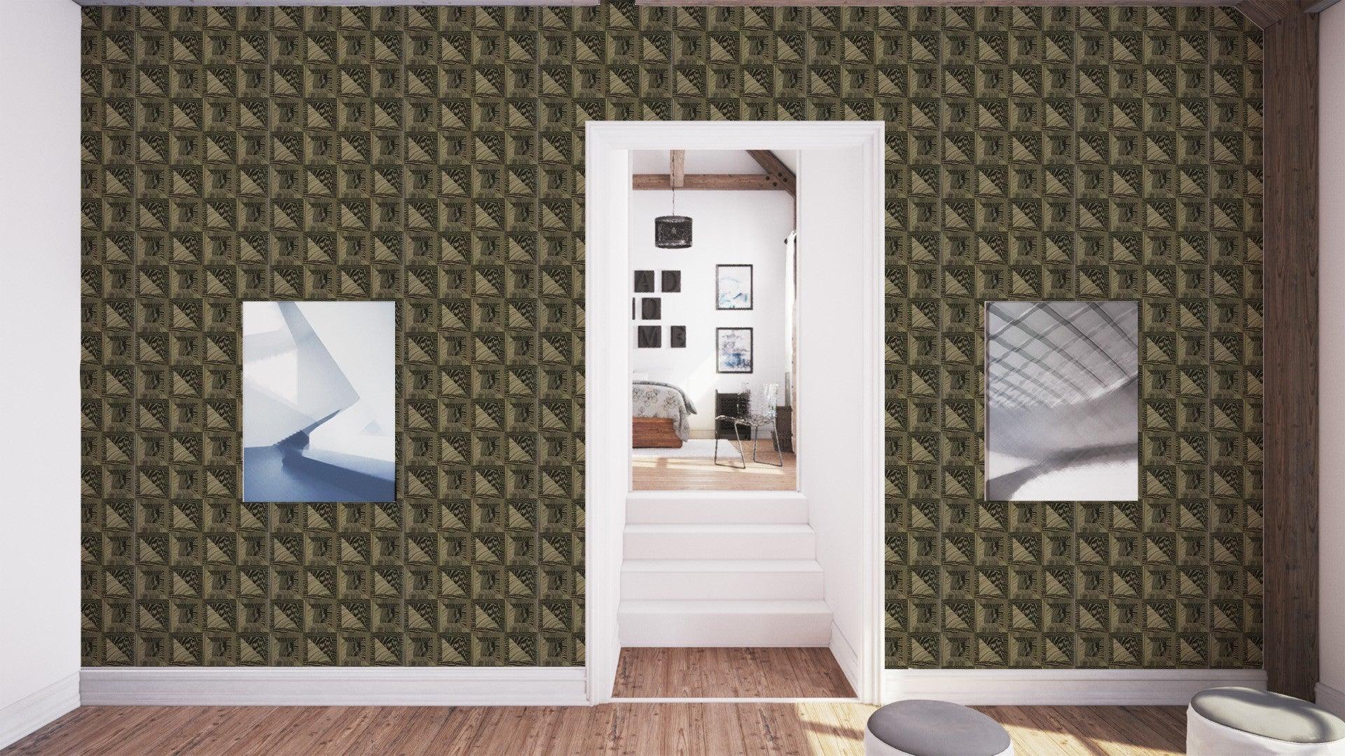 Tapeta PALAIS ROYAL - DORÉ ciemnozielony Christian Lacroix Eye on Design