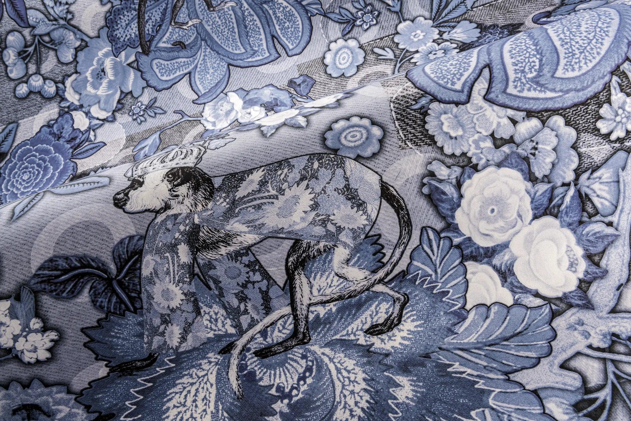 Tapeta RENDEZVOUS TOKYO BLUE - MING BLUE Arte Eye on Design