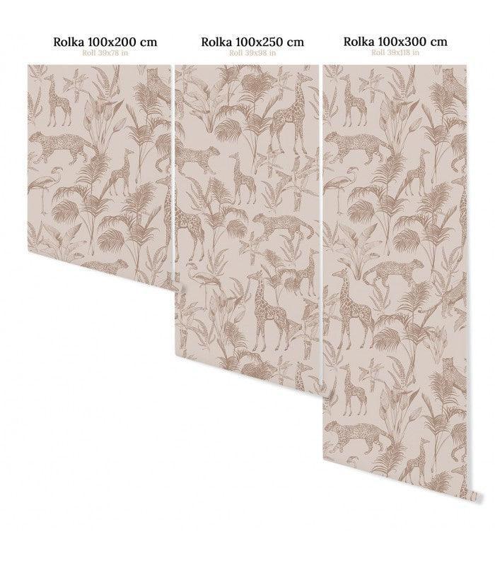 Tapeta SAFARI BEIGE Wallcolors Eye on Design