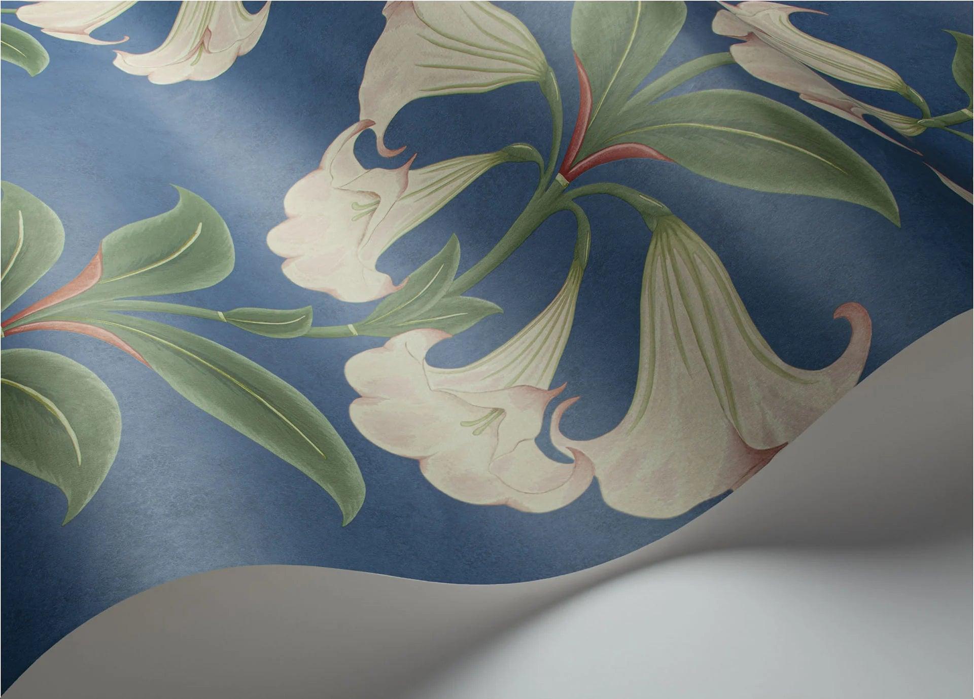 Tapeta SEVILLE - Angel's Trumpet niebieski Cole & Son Eye on Design