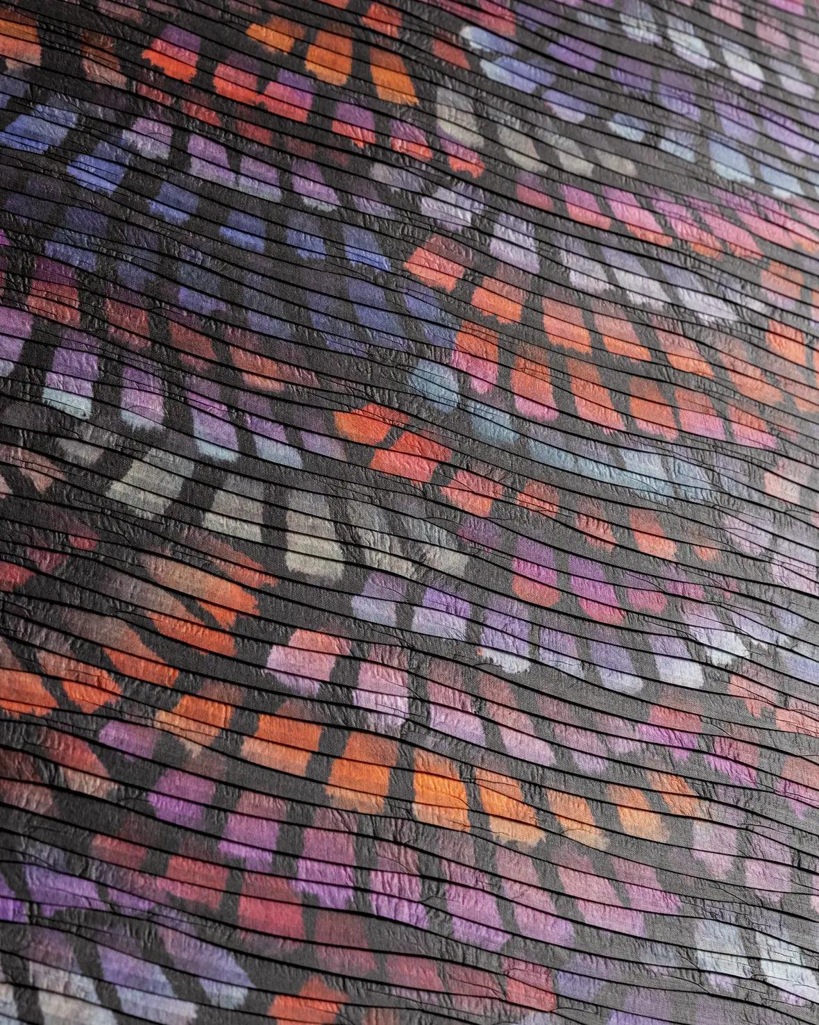 Tapeta tekstylna DANDELION CRANES - HELIOTROPE Arte Eye on Design