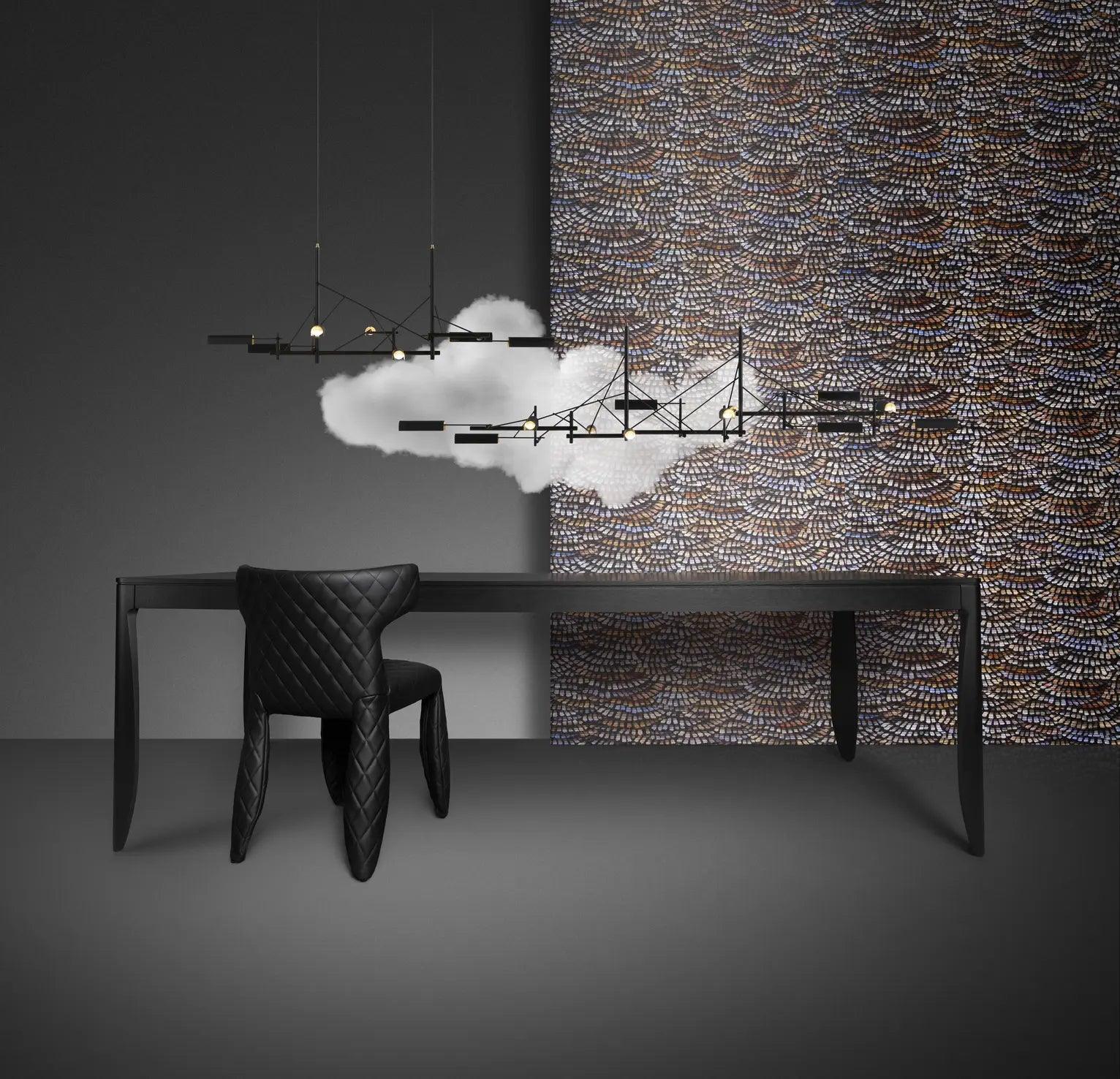 Tapeta tekstylna DANDELION CRANES - HELIOTROPE Arte Eye on Design