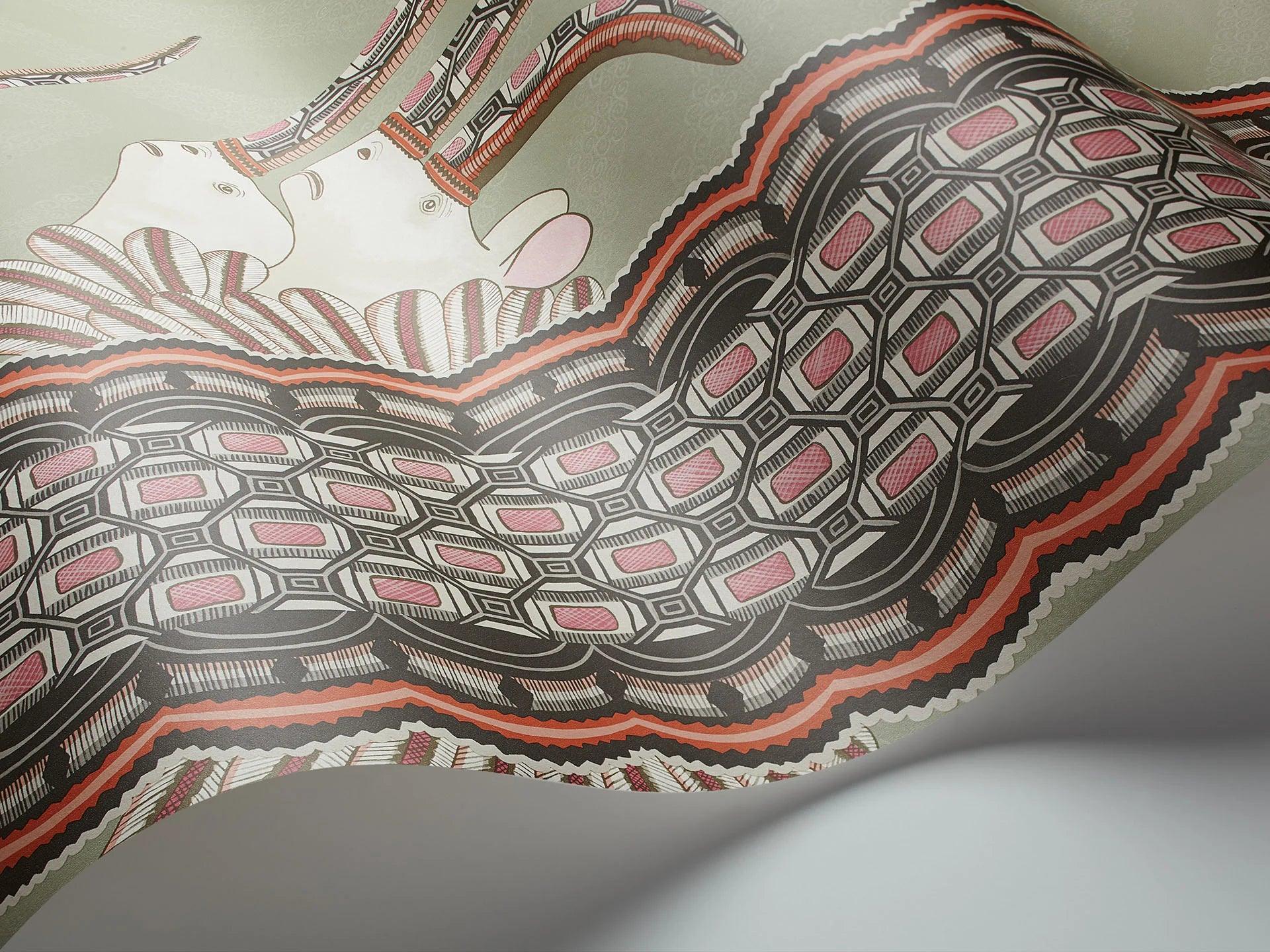 Tapeta THE ARDMORE COLLECTION - Jabu oliwkowy Cole & Son Eye on Design