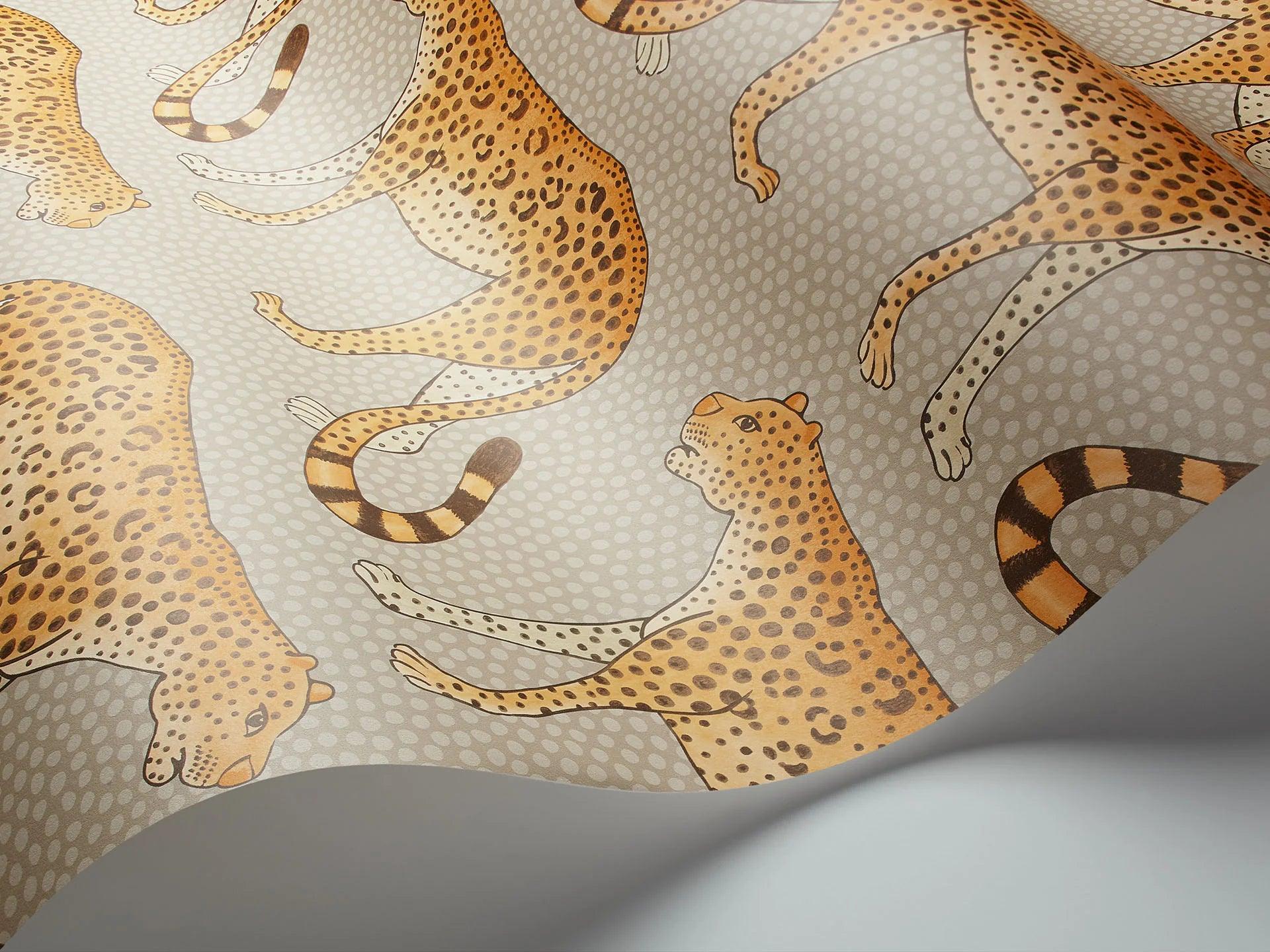 Tapeta THE ARDMORE COLLECTION - Leopard Walk beżowy Cole & Son Eye on Design