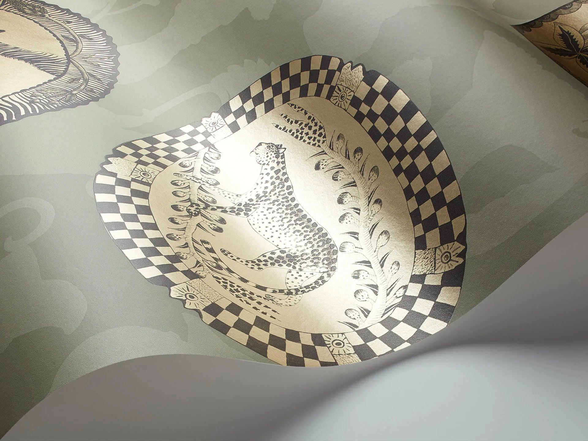 Tapeta THE ARDMORE COLLECTION - Matrinah oliwkowy Cole & Son Eye on Design