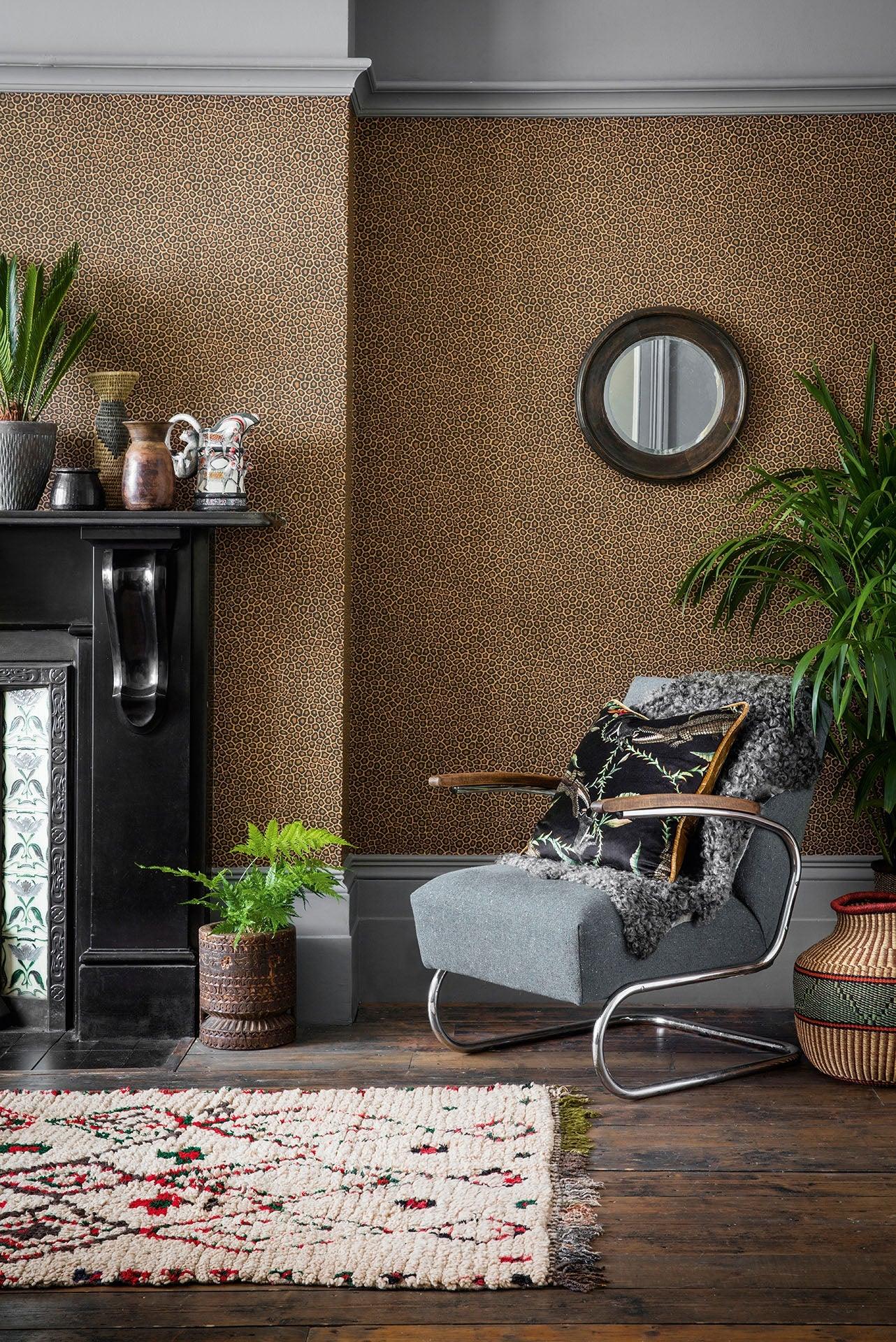 Tapeta THE ARDMORE COLLECTION - Senzo Spot terakota Cole & Son Eye on Design