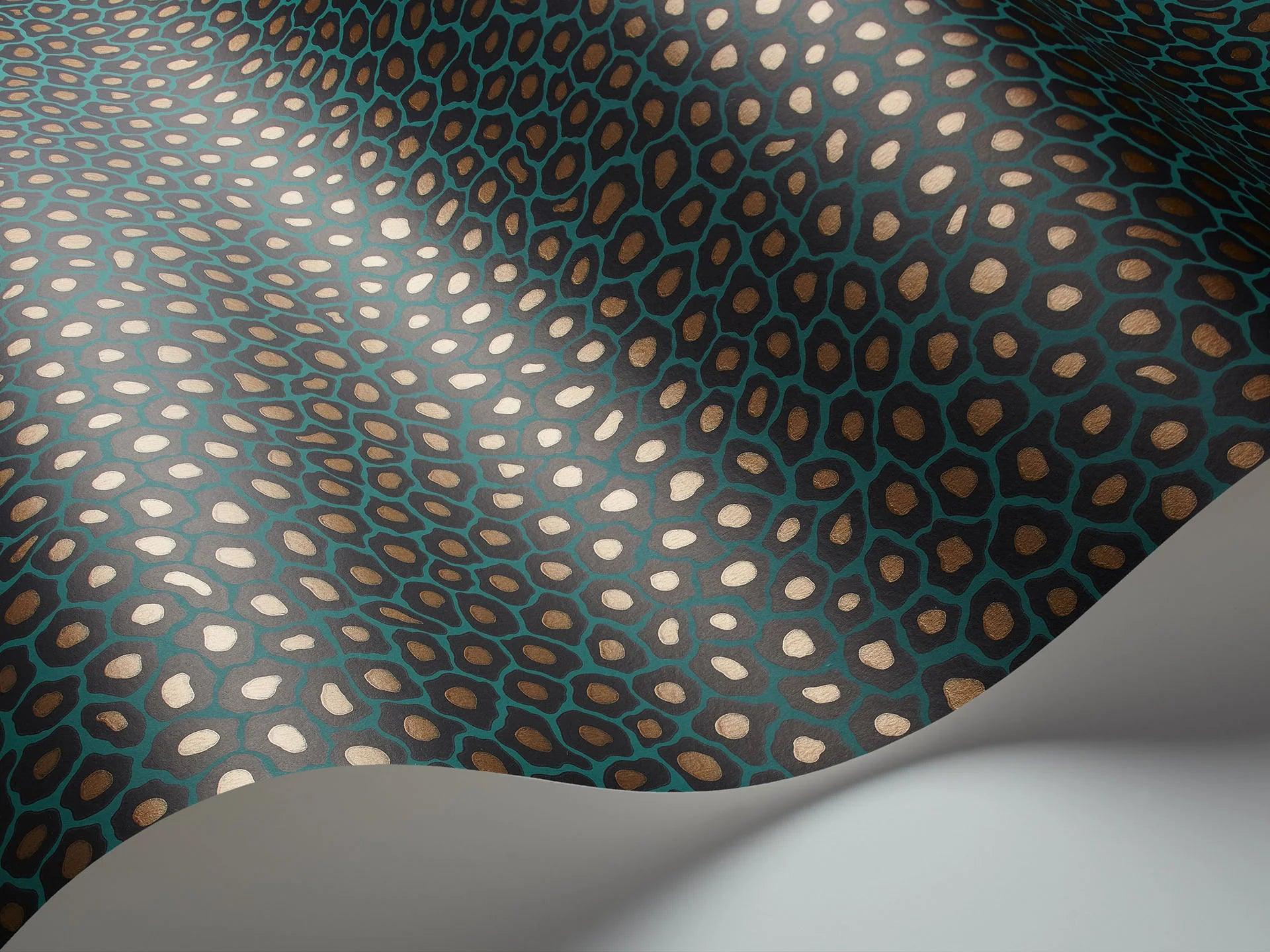 Tapeta THE ARDMORE COLLECTION - Senzo Spot turkus Cole & Son Eye on Design