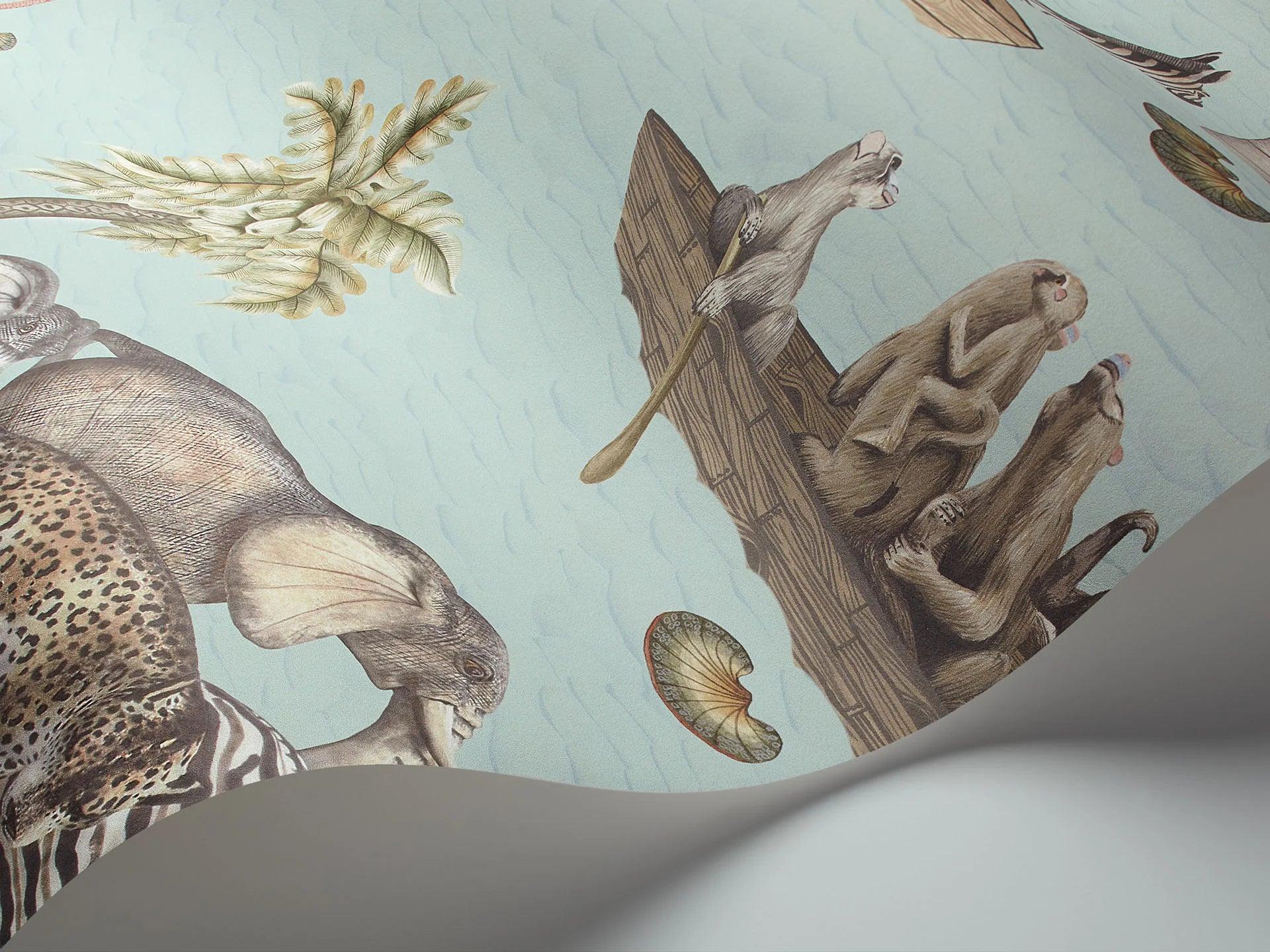 Tapeta THE ARDMORE COLLECTION - Zambezi niebieski Cole & Son Eye on Design