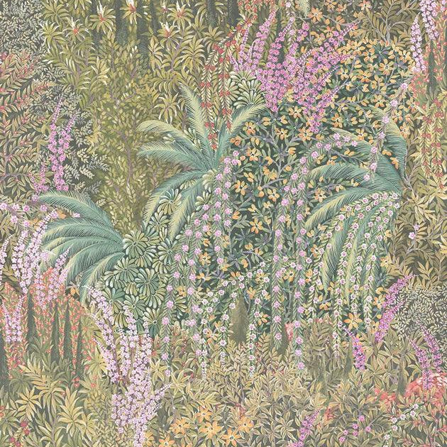 Tapeta THE GARDENS - Cascade oliwkowy Cole & Son Eye on Design