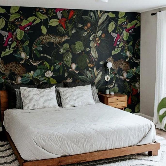 Tapeta THE JUNGLE BOOK BLACK Wallcolors Eye on Design