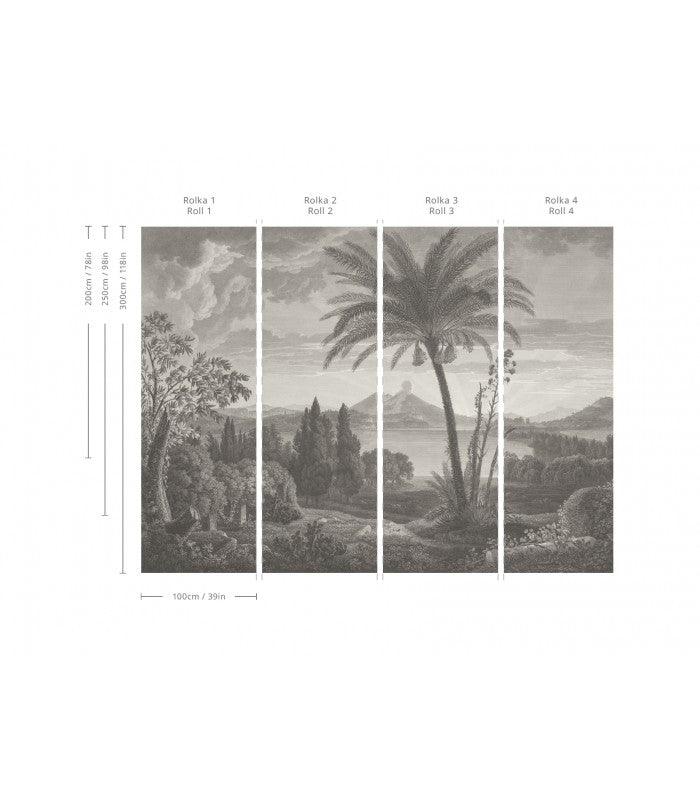 Tapeta TROPICAL VOLCANO VISTA Wallcolors Eye on Design