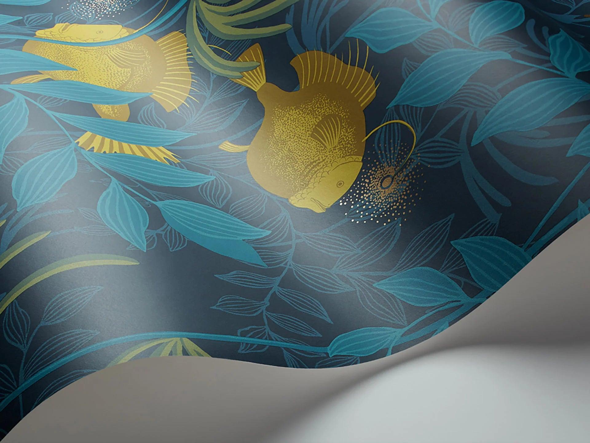 Tapeta WHIMSICAL - Nautilus ochra Cole & Son Eye on Design