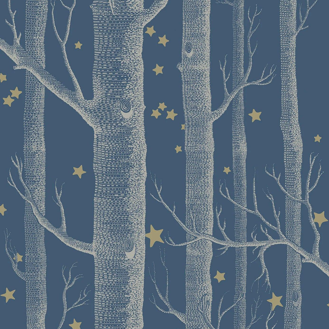 Tapeta WHIMSICAL - Woods & Stars granatowy Cole & Son Eye on Design