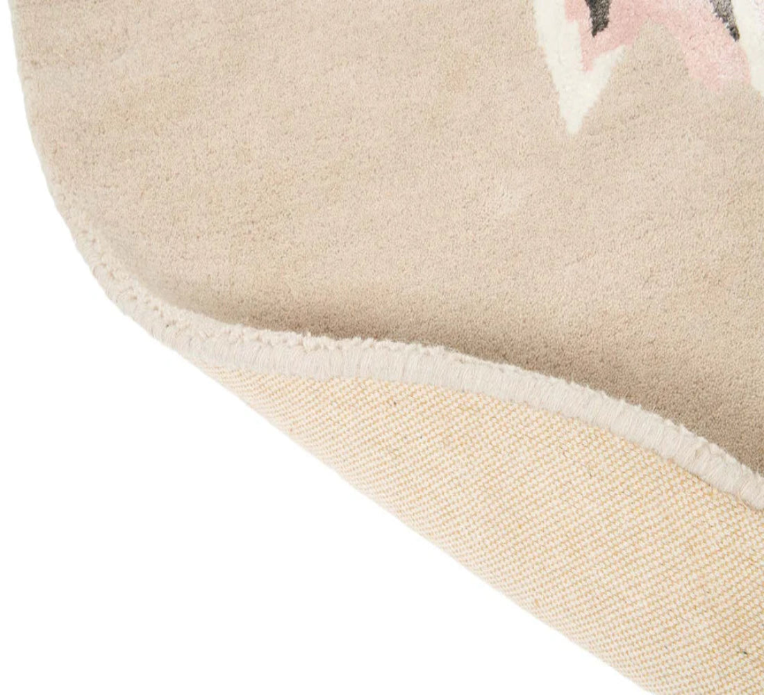 Ronde tapijt TRANQUILITY beige