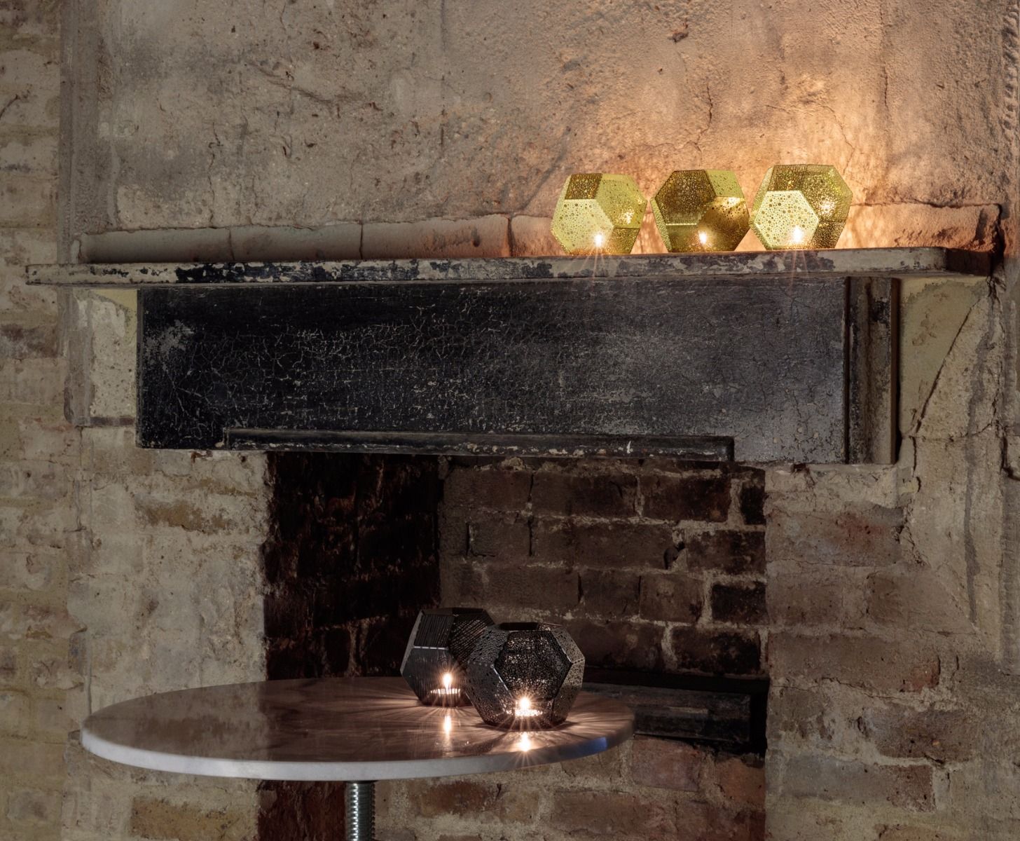 Kandelaar ETCH van messing