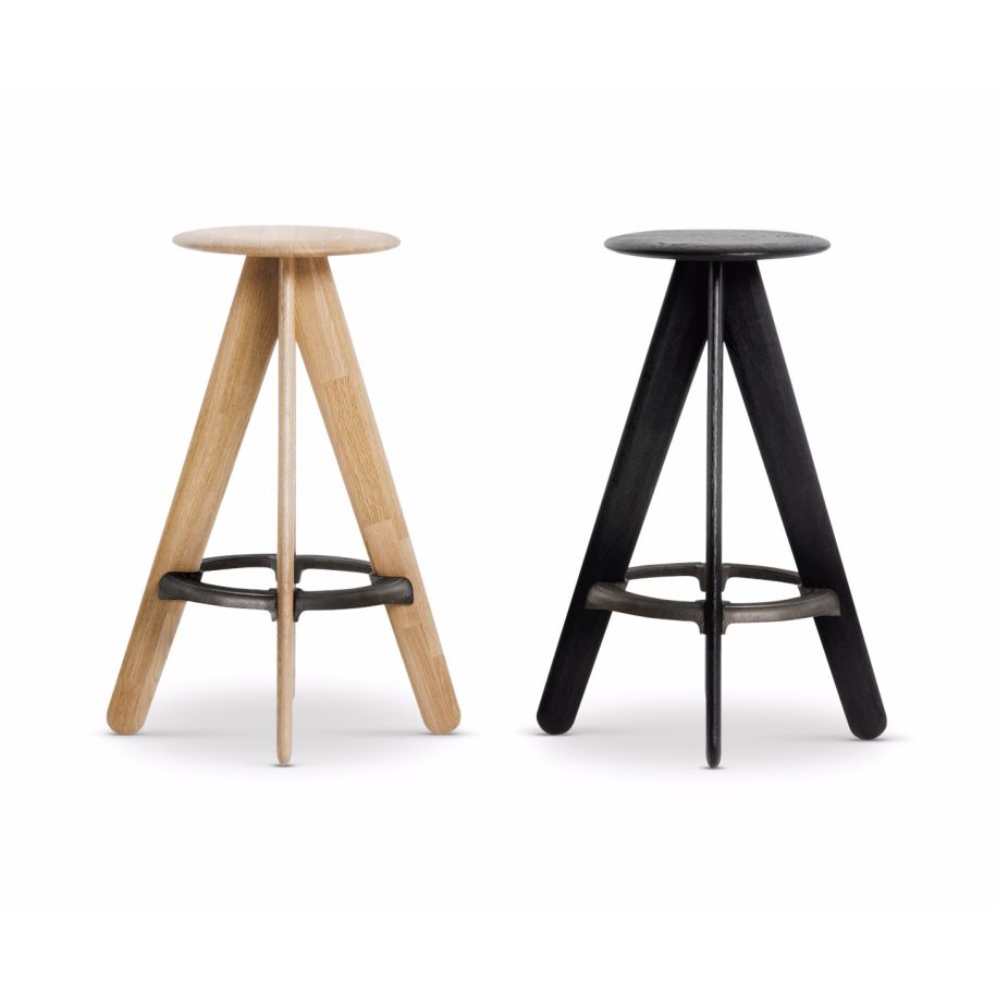 Barstoel SLAB eikenhout