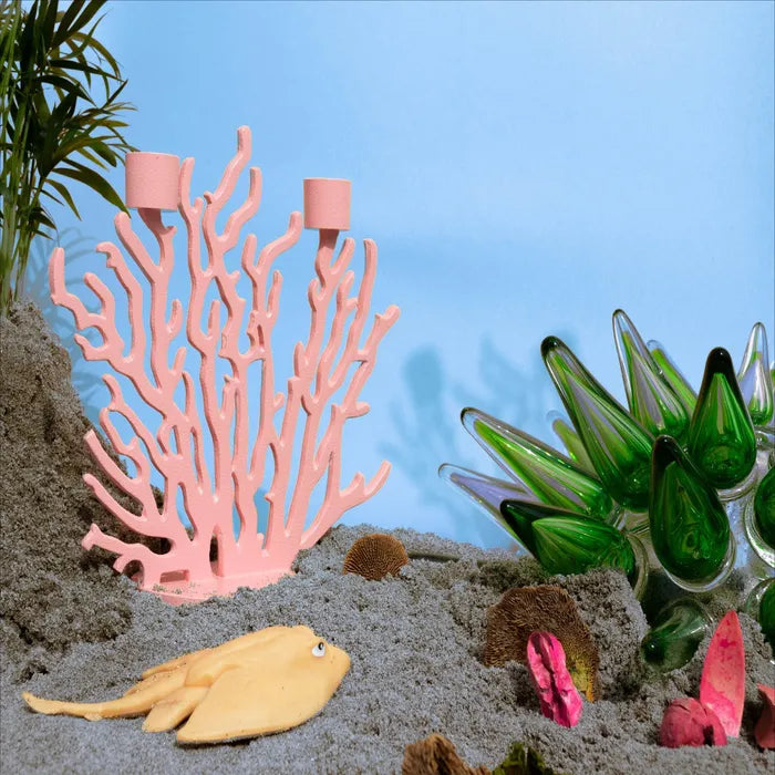 TENOCHTITLAN Kerzenständer rot