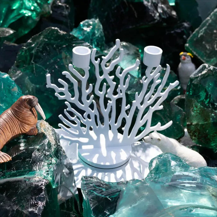 TENOCHTITLAN Kerzenständer rot