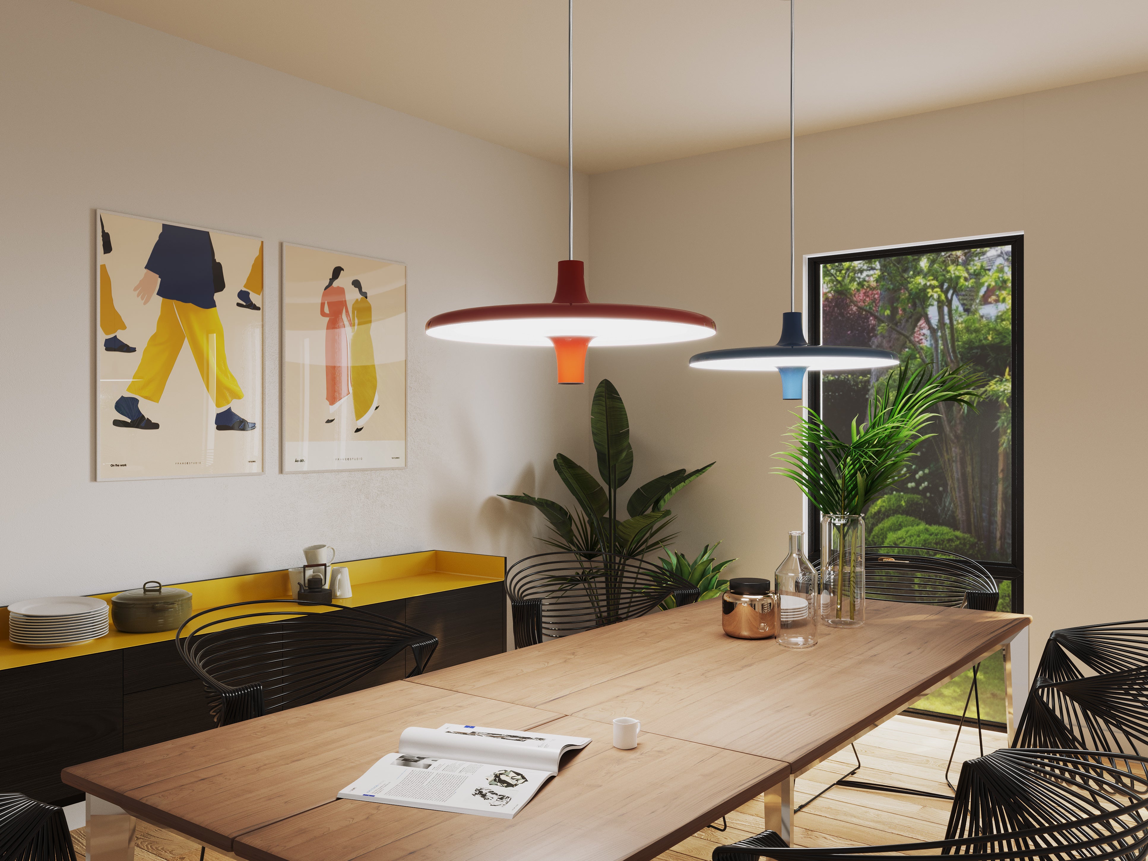 Hanglamp AVRO zwart