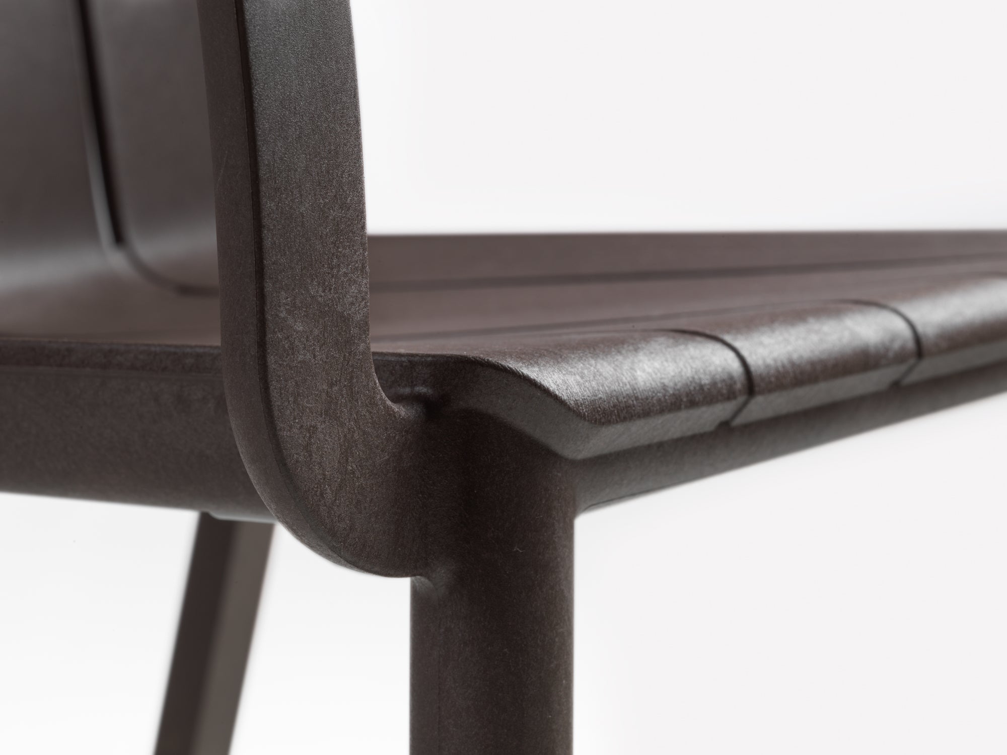 Außenstuhl TIBERINA REGENERATION erdiges Braun