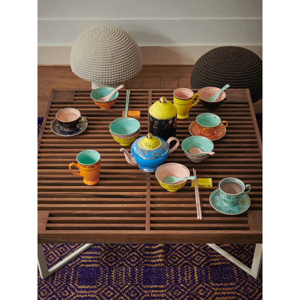 GRANDPA ramen set colorful porcelain