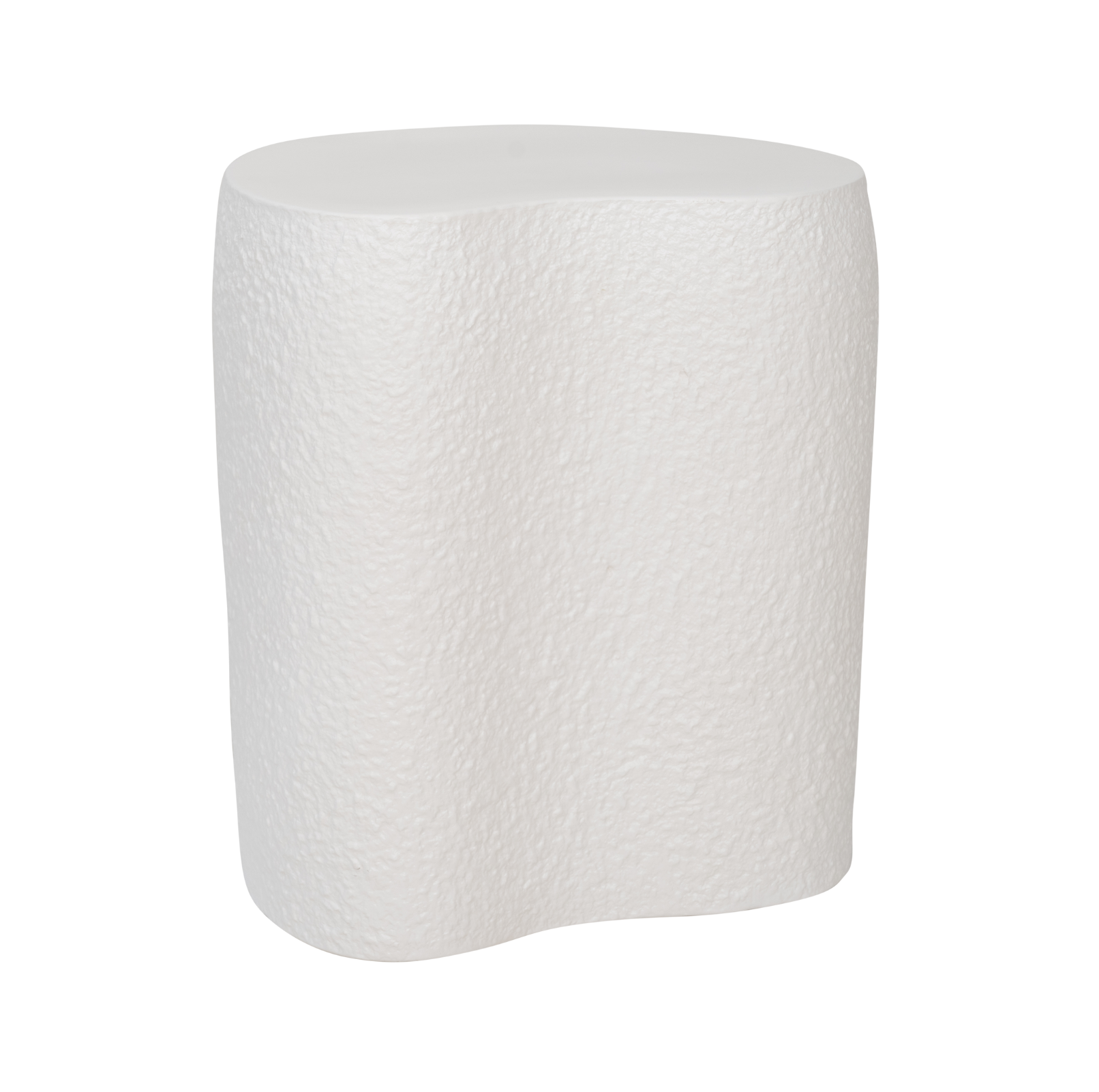 Bijzettafel PETRA witte keramiek