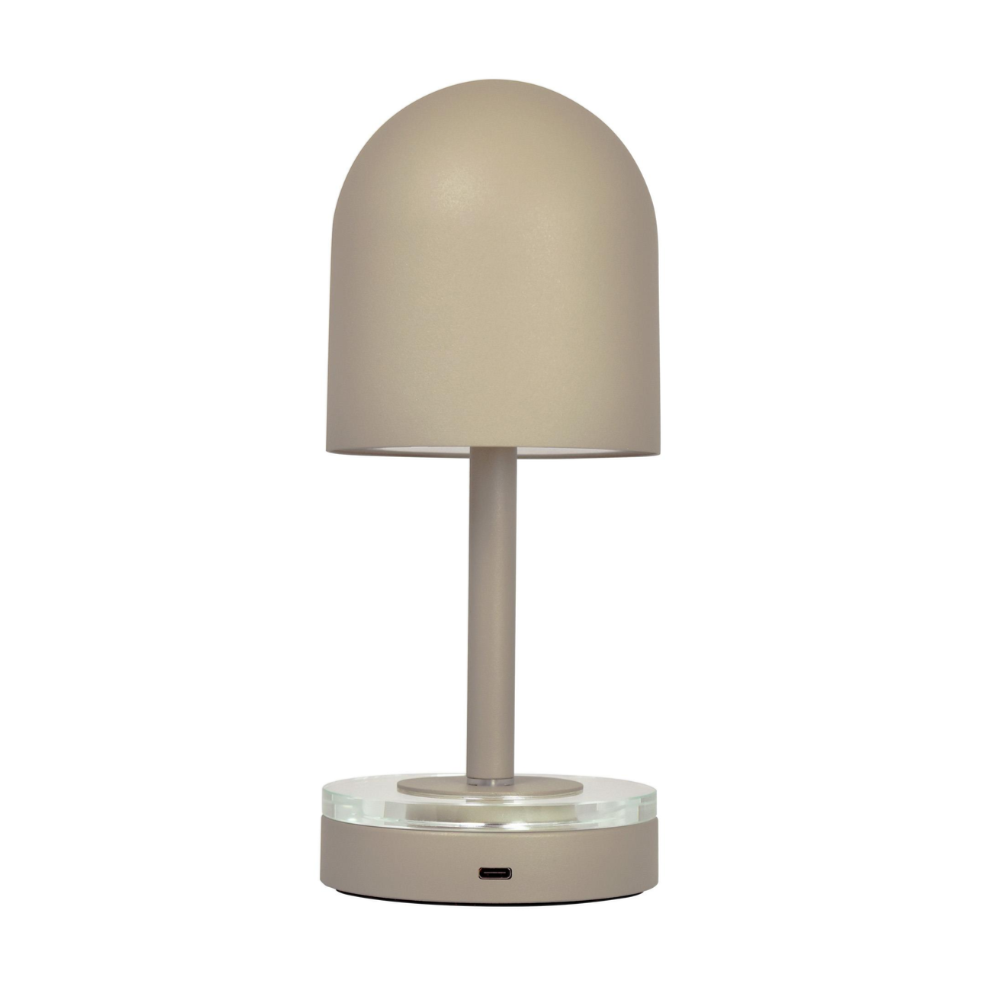 Draagbare lamp LUCEO beige