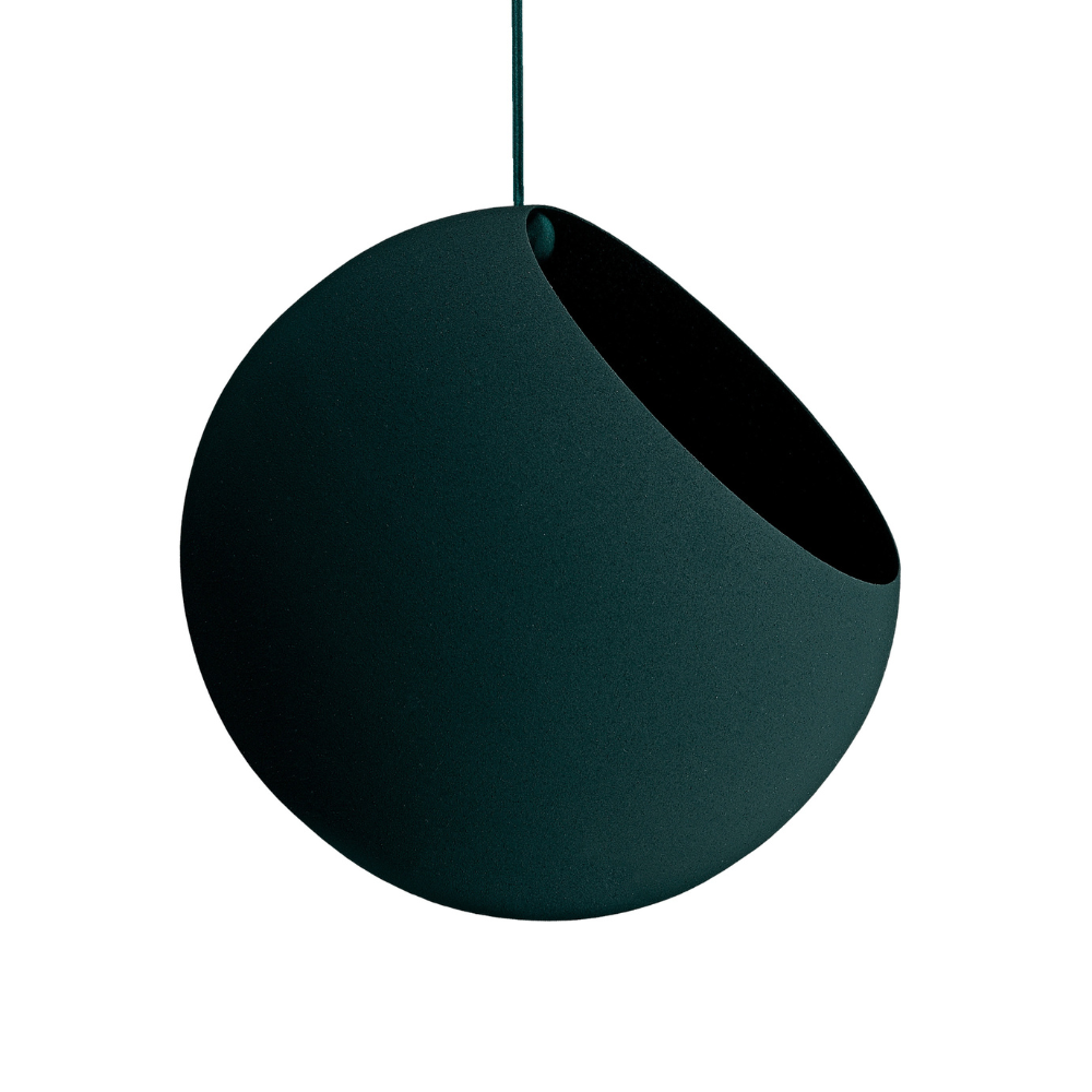 Hangpot GLOBE zeegroen