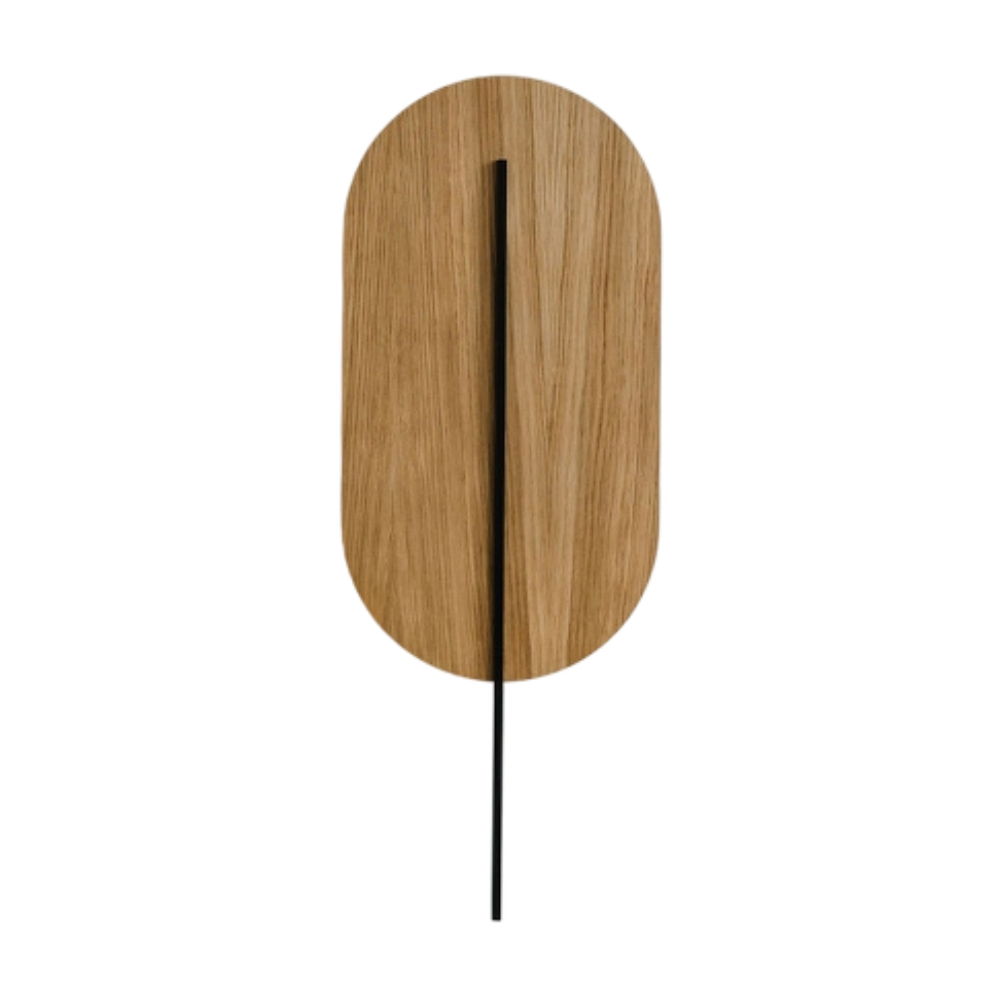Wandlamp ROKKE WOOD van hout