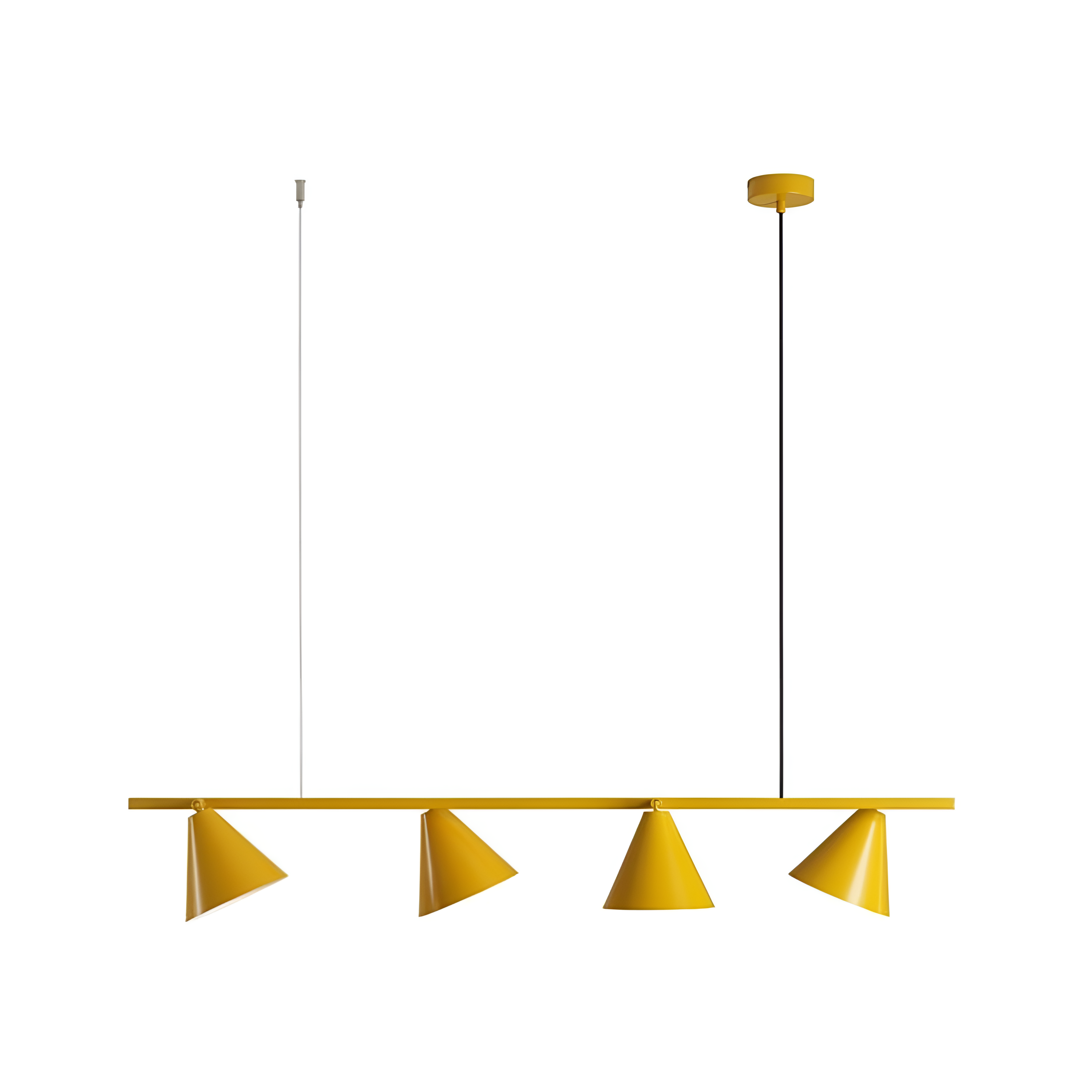 Hanglamp FORM QUATRO mosterdkleur