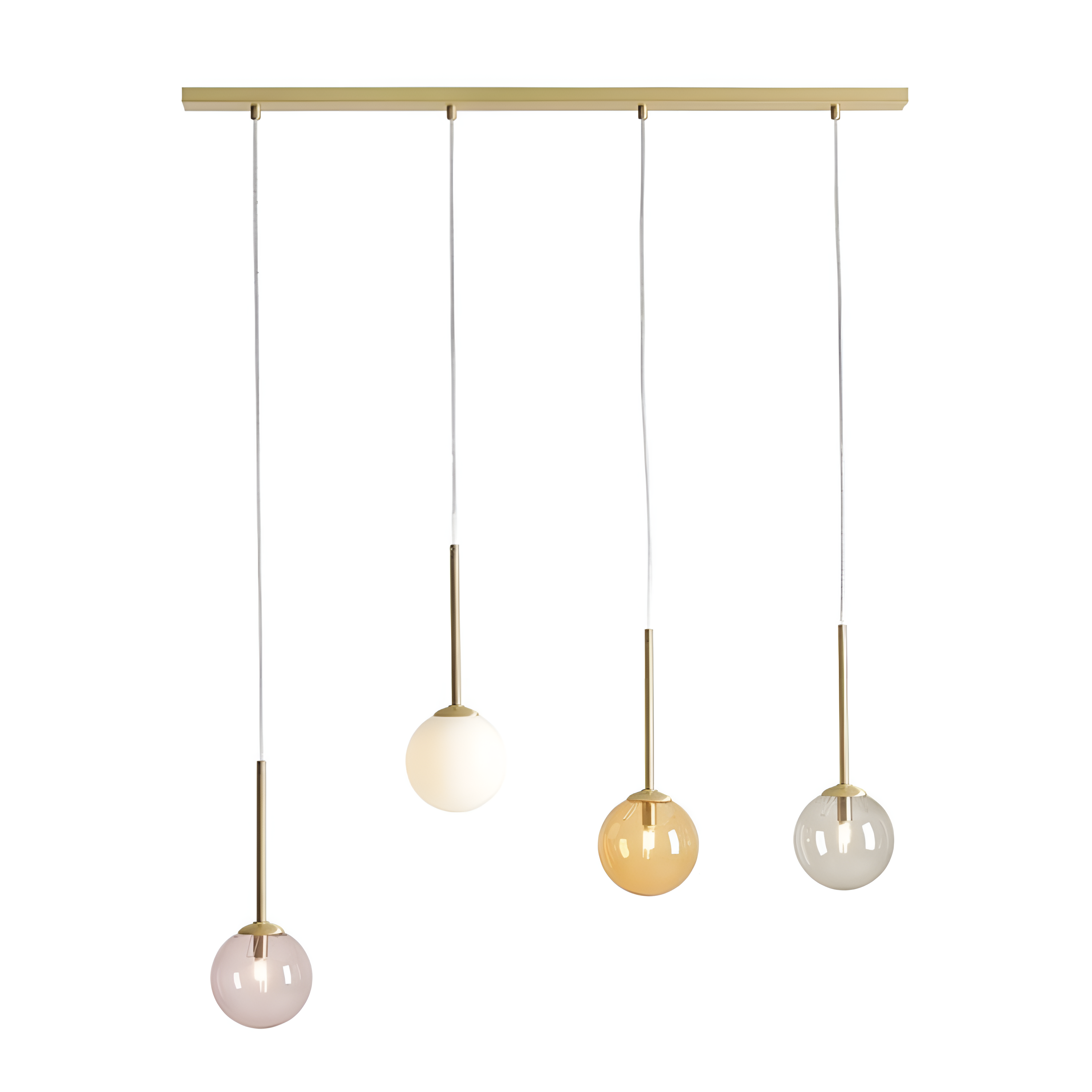 BOSSO QUATRO Hängeleuchte, bunt