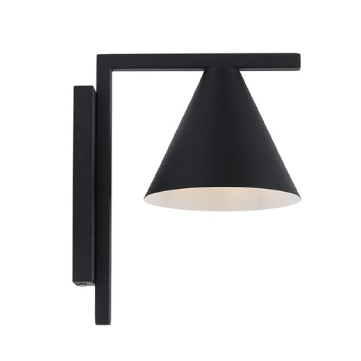 FORM schwarze Wandleuchte