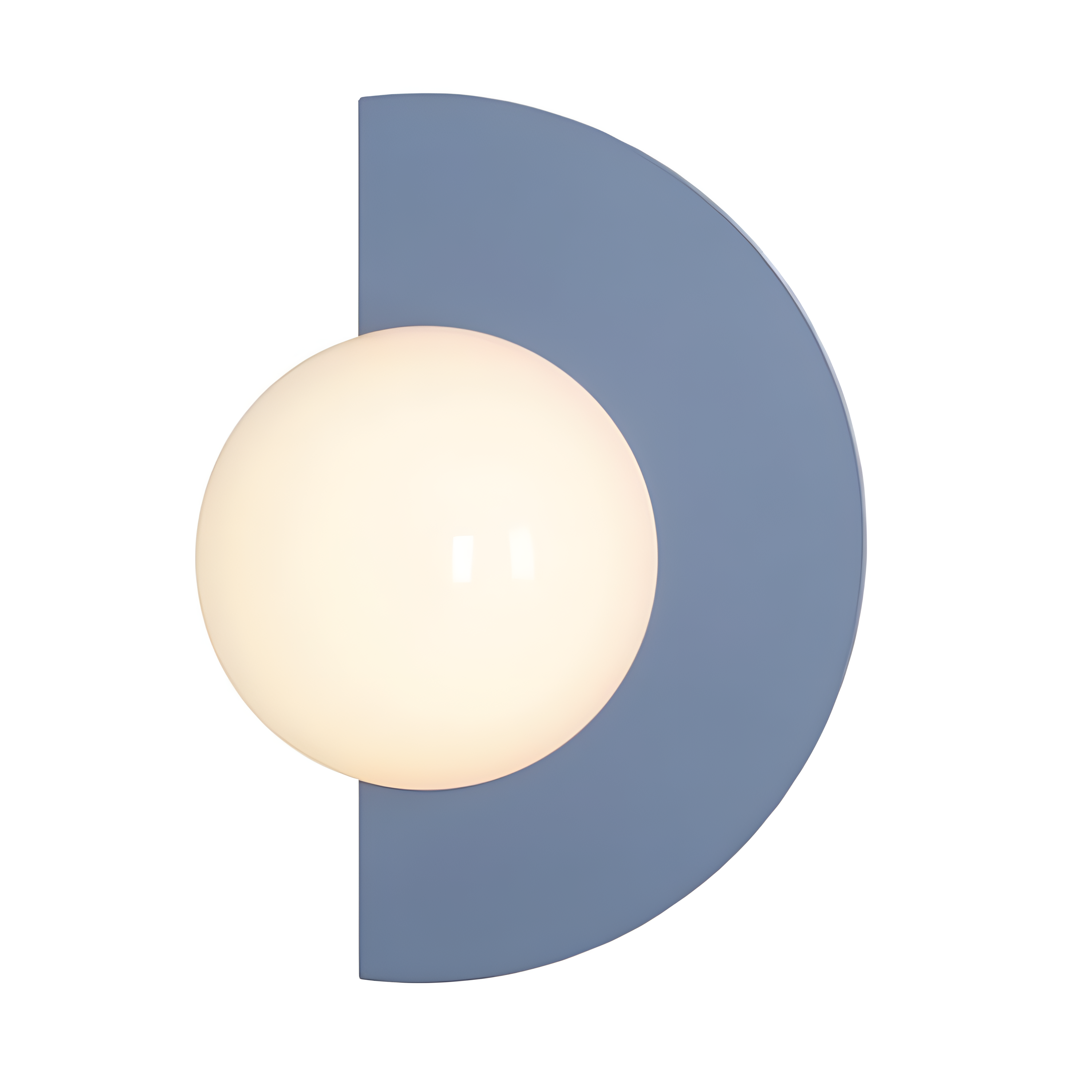 LOOP blaue Wandleuchte