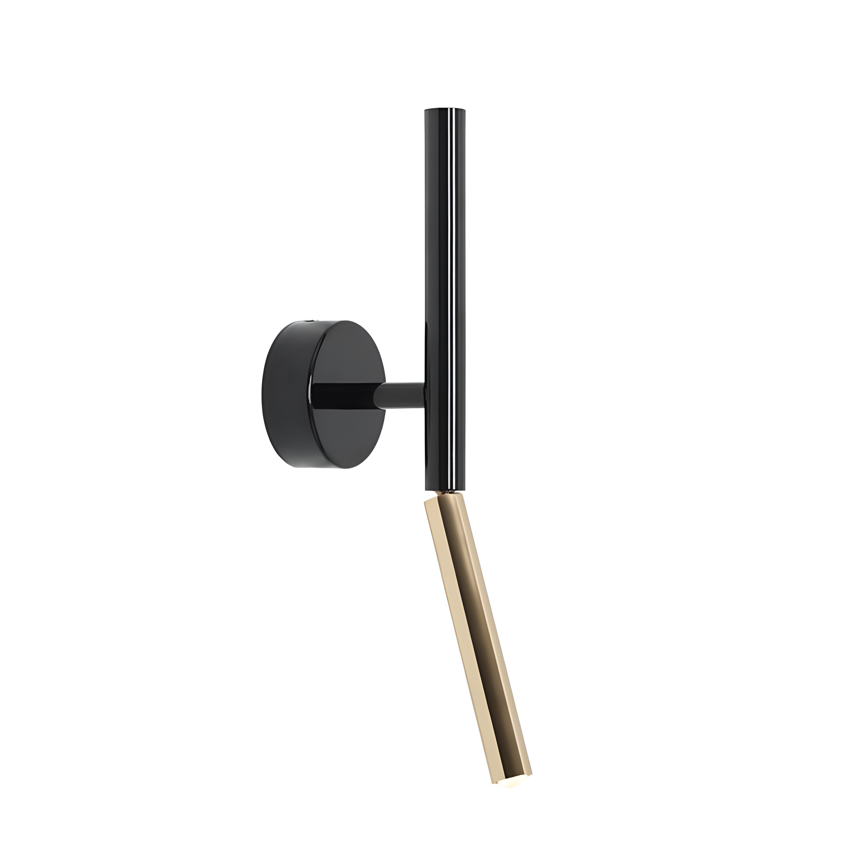 STICK Wandleuchte in Schwarz und Gold