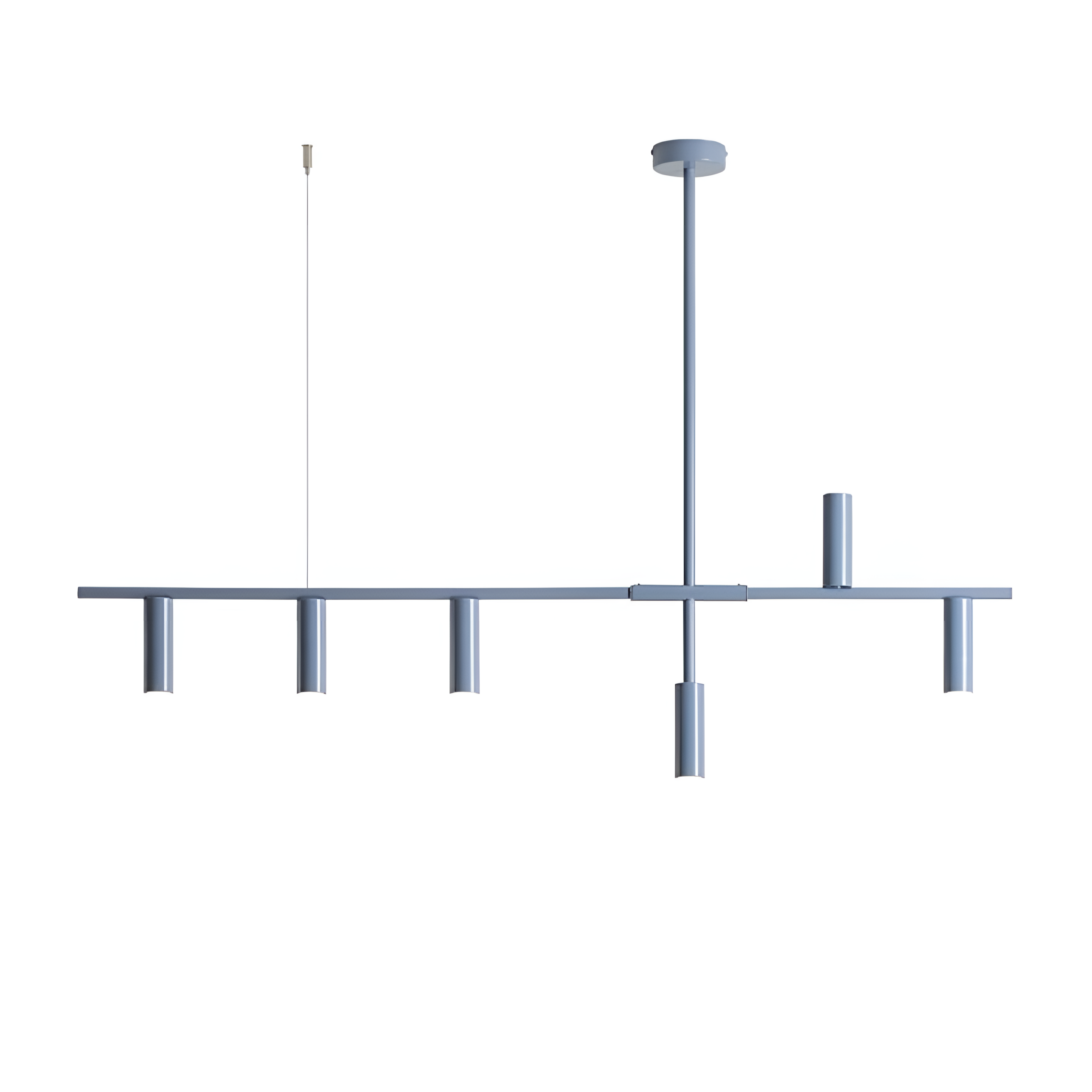 TREVO blaue Hängelampe