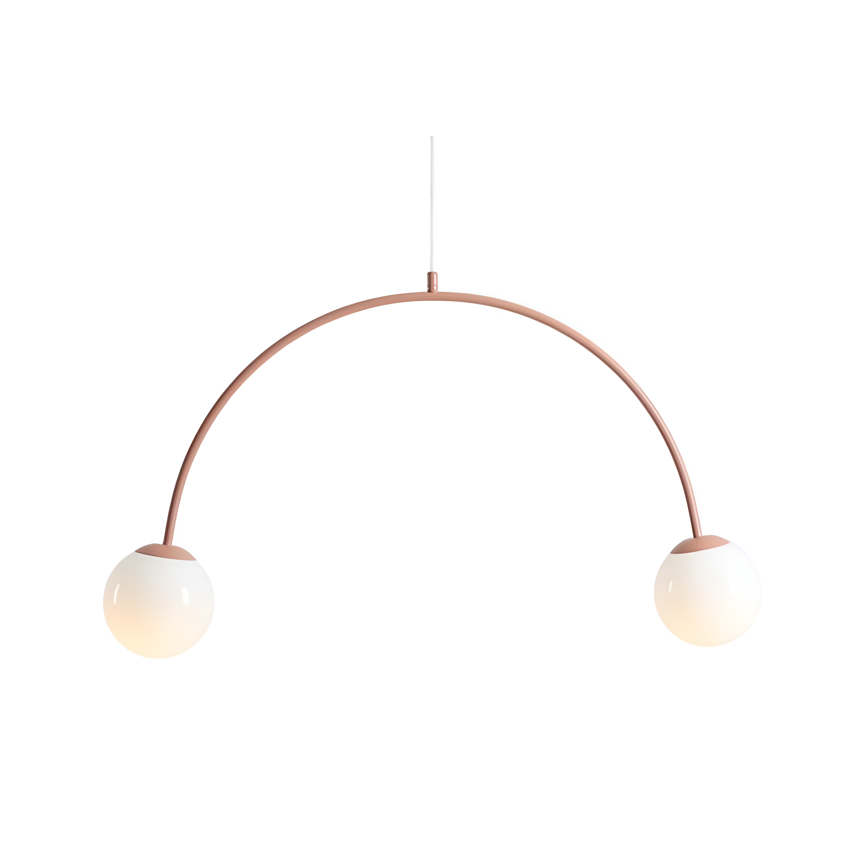 Hanglamp UNA koraalrood