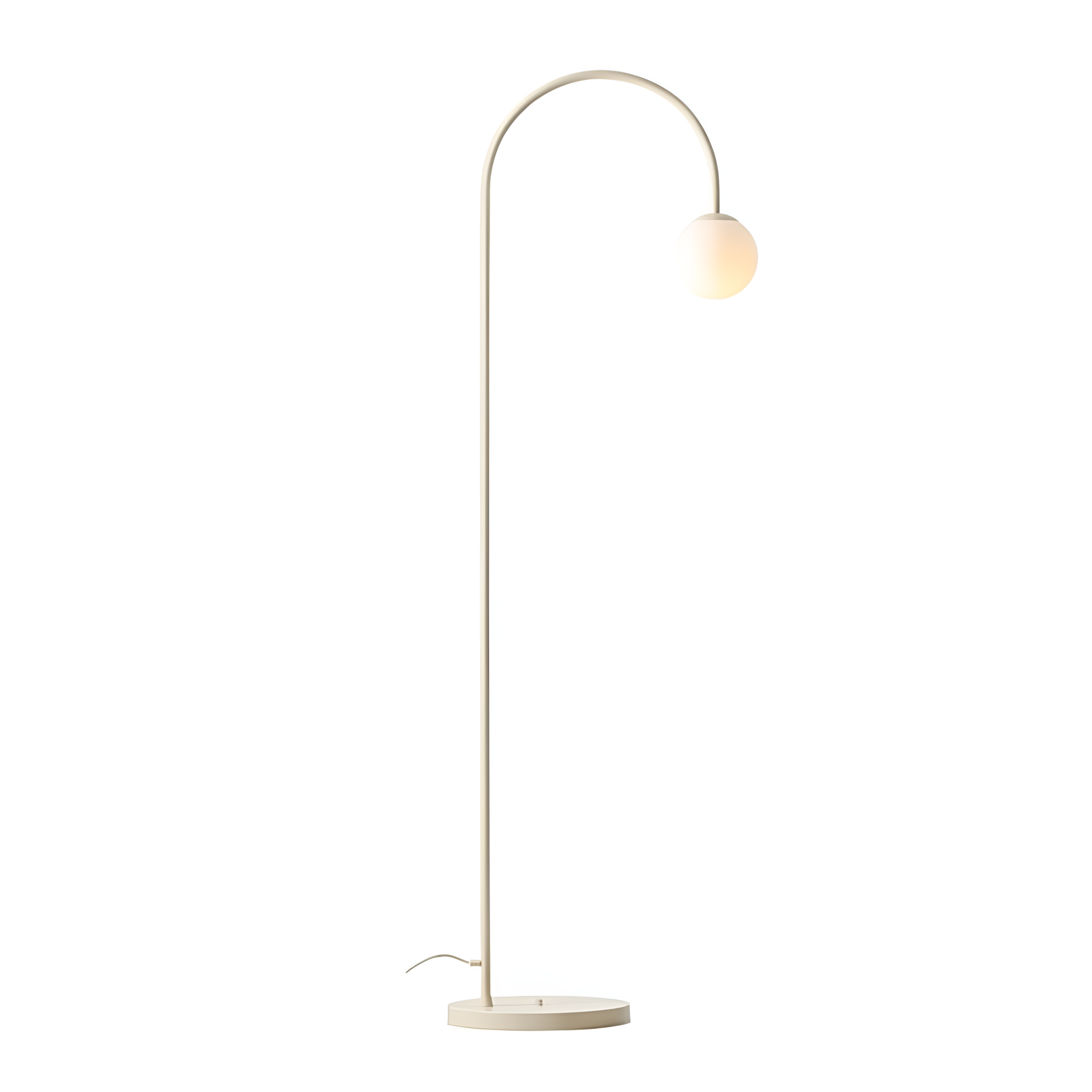 UNA Cream floor lamp