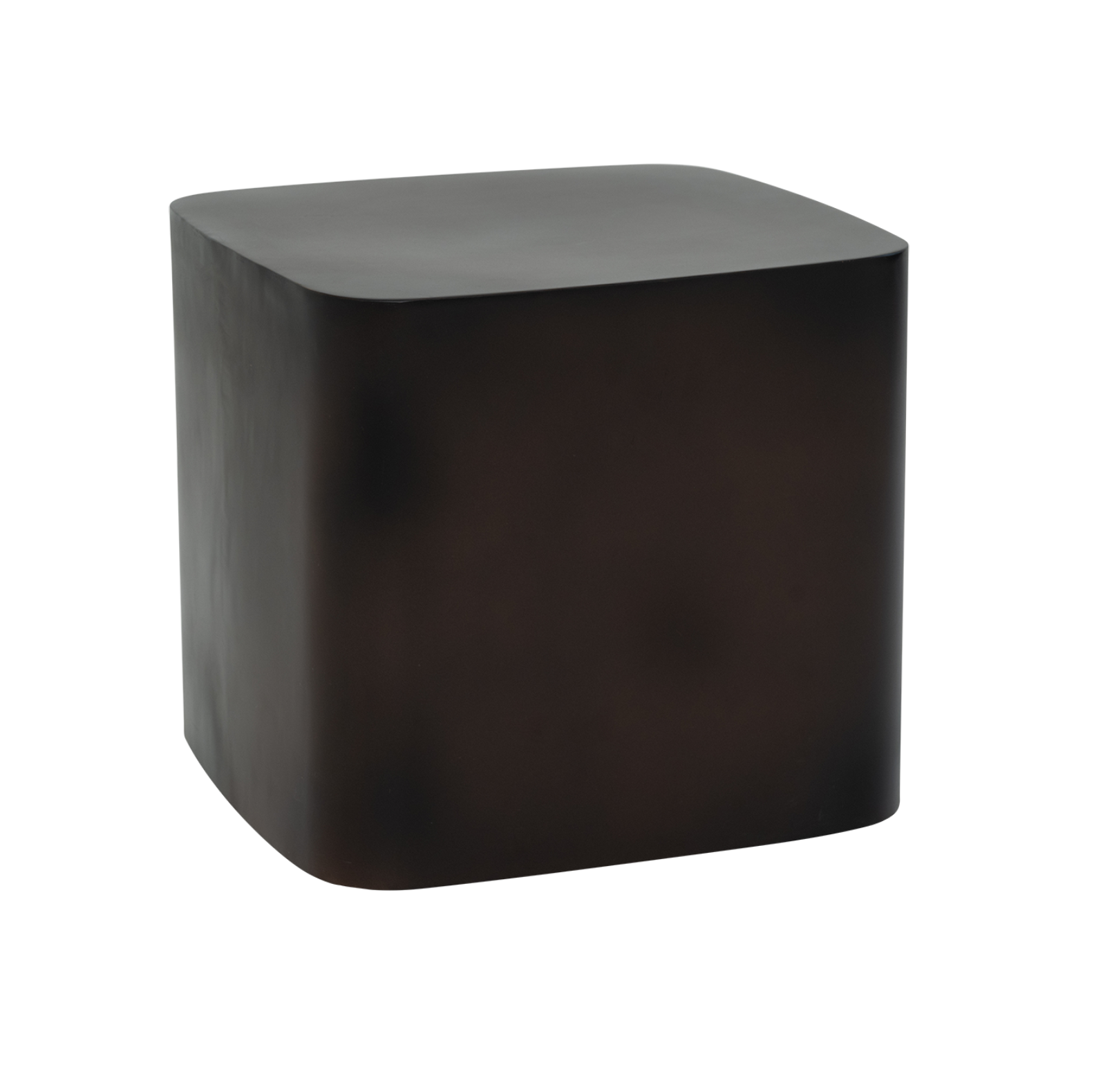 Evan dark brown side table