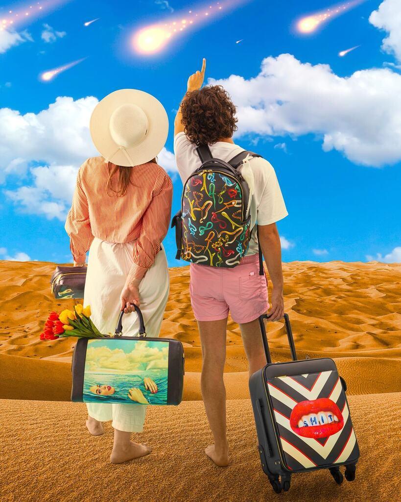 Torba na ramię SHIT czarny Seletti Eye on Design