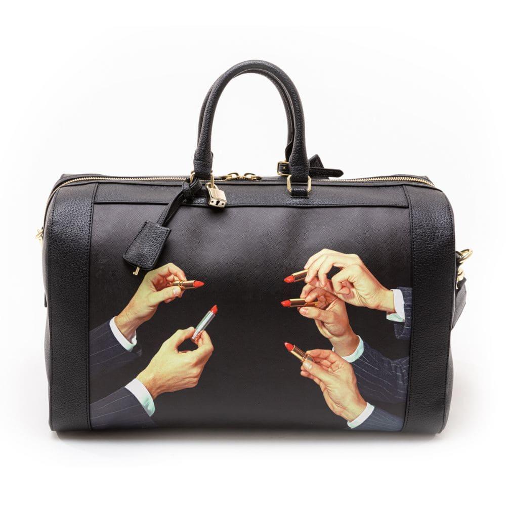 Torba podróżna LIPSTICKS czarny Seletti Eye on Design